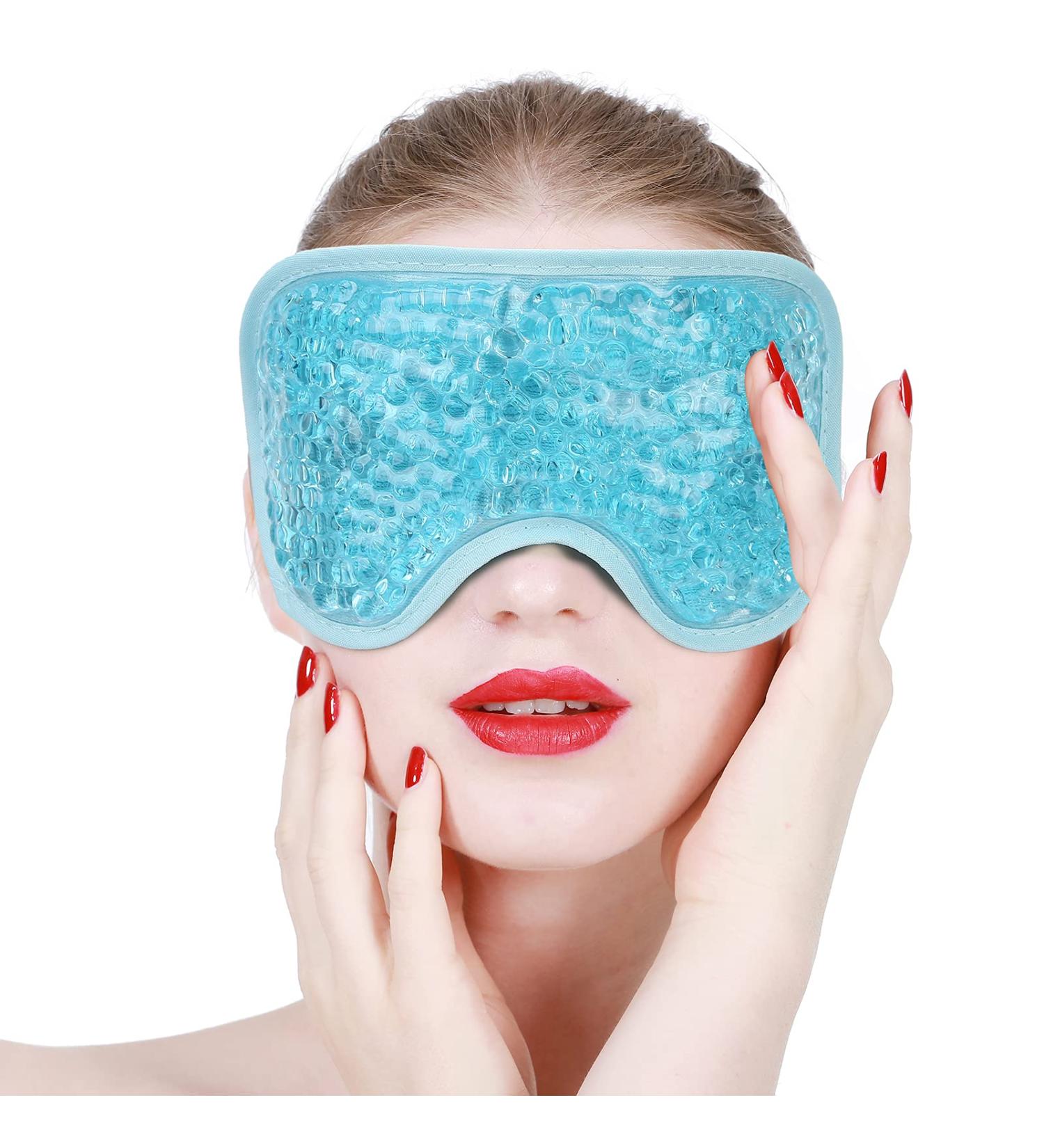 Tomotato Ice Gel Eye Packs Hot Cold Gel Eye Packs Eye Compress Therapy Packs Reduce Eyes Dry Puffy Reusable Eye Protection for Sleeping Stress Relief - Buy Online on GoSupps.com