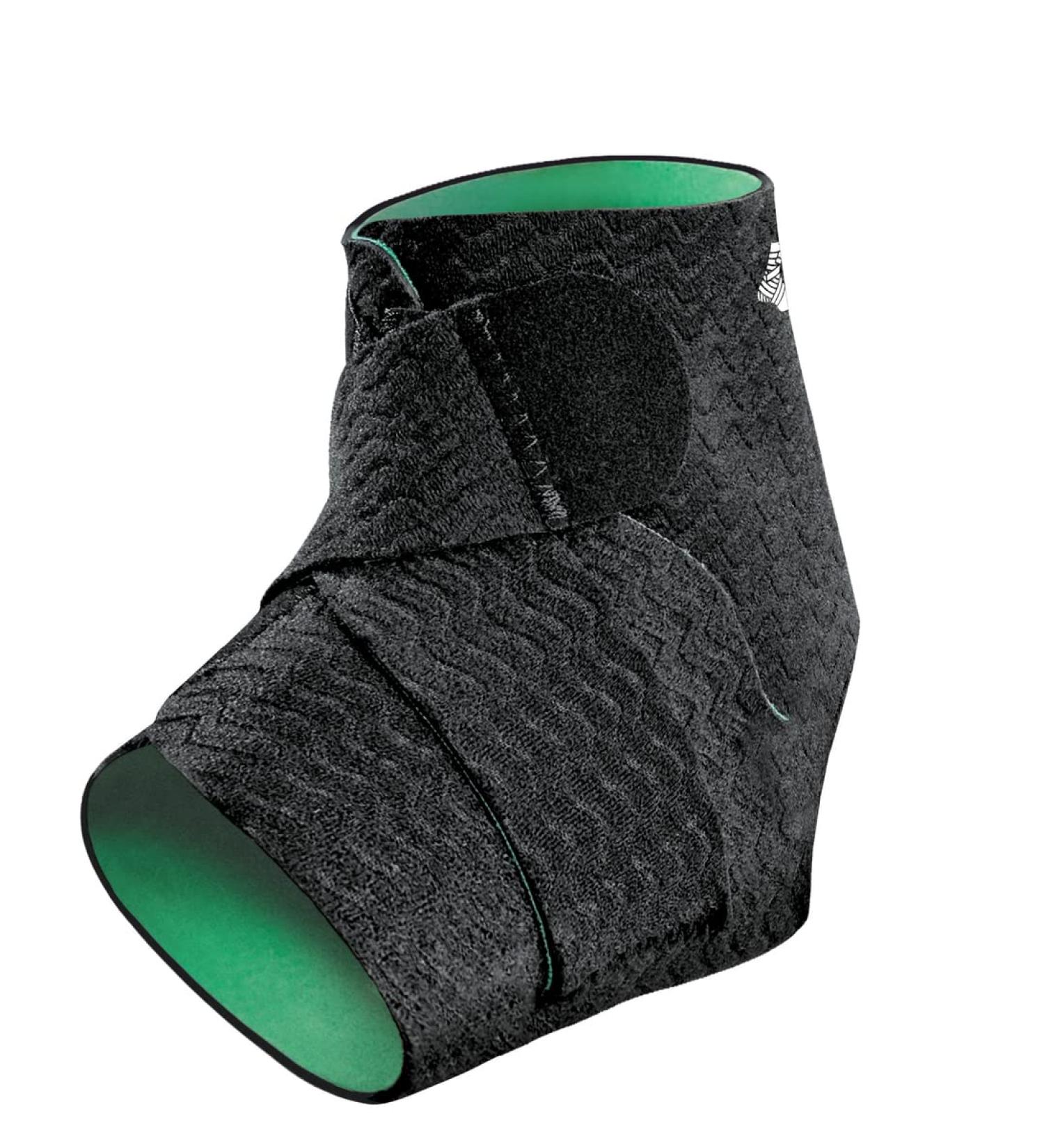 Mueller Sports Medicine Green Adjustable Ankle Support - Unisex, One Size Fits Most | Black/Green - Buy Online on GoSupps.com