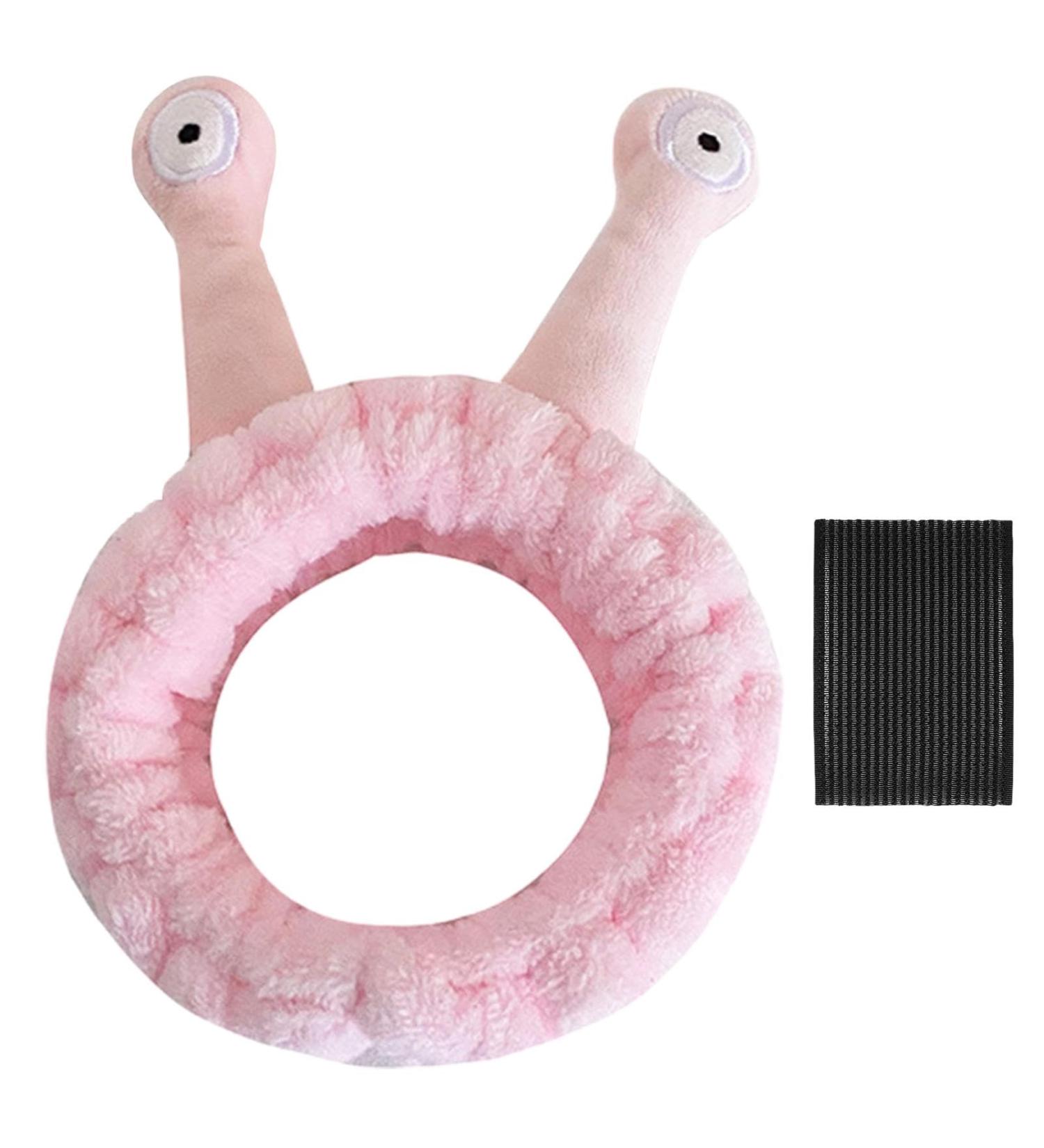 SculptZen Snail Spa Headband Face Wash Headband for Women Girls Makeup Headband Soft Flannel Head Wraps Elastic Skincare Hair Band Cute Hair Accessories for Washing Face Shower Sports Beauty Skincare - Buy Online on GoSupps.com