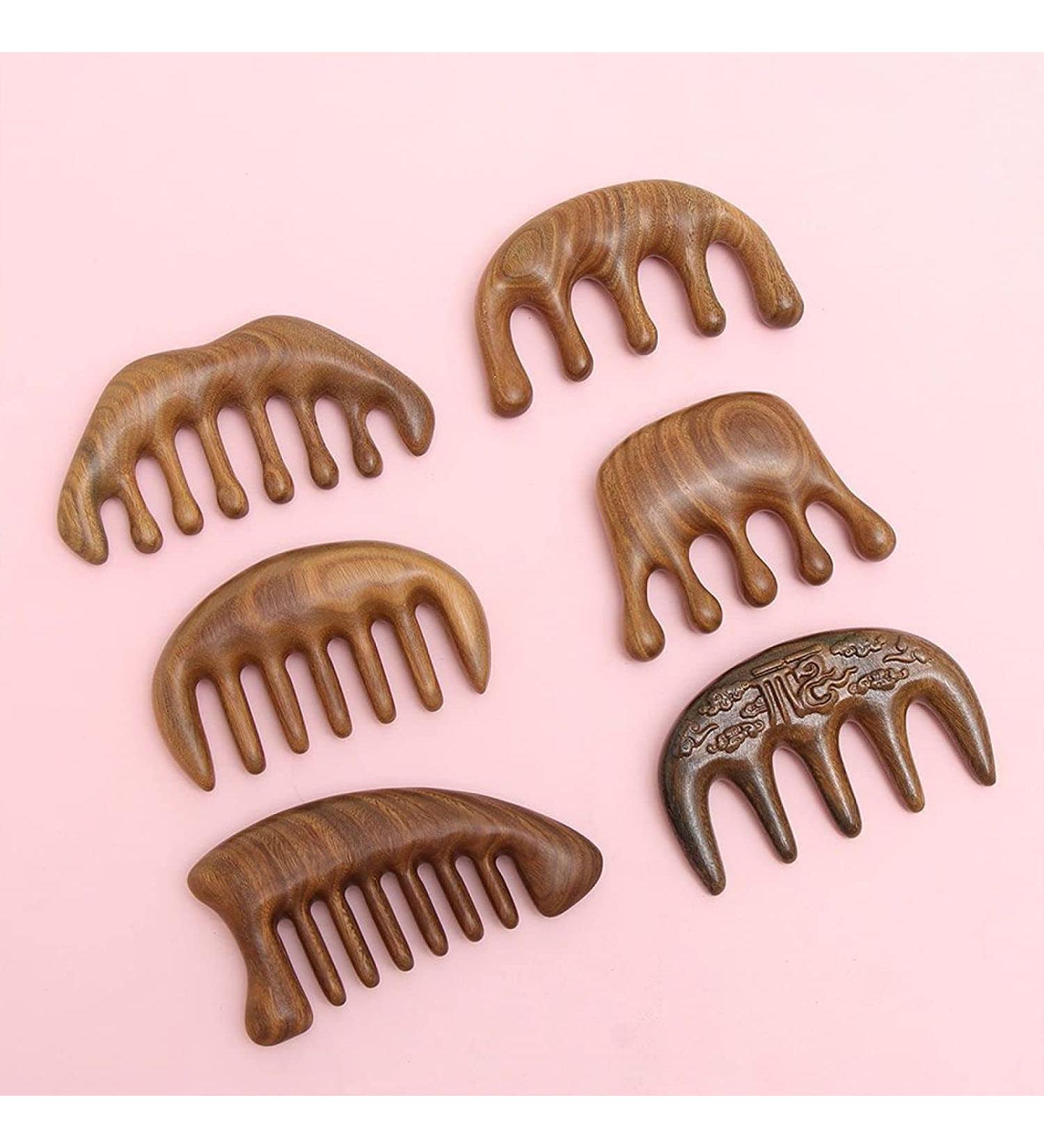 Duudah Wooden Massage Roller & Tools | Green Sandalwood Scalp Comb Meridian Bar & More | Free Shipping Worldwide - Buy Online on GoSupps.com