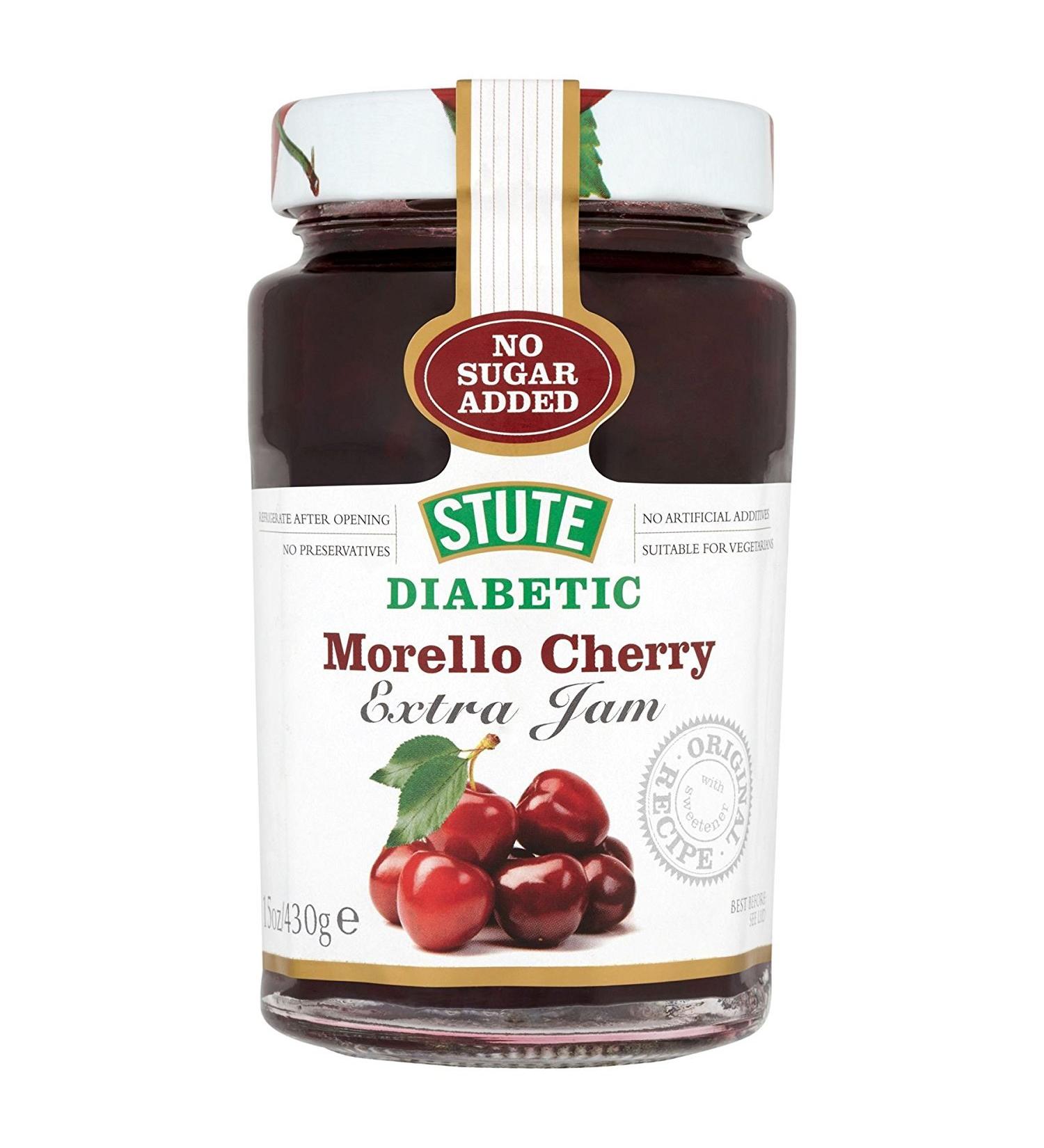 Stute Morello Cherry Extra Jam 430 g Pack of 6