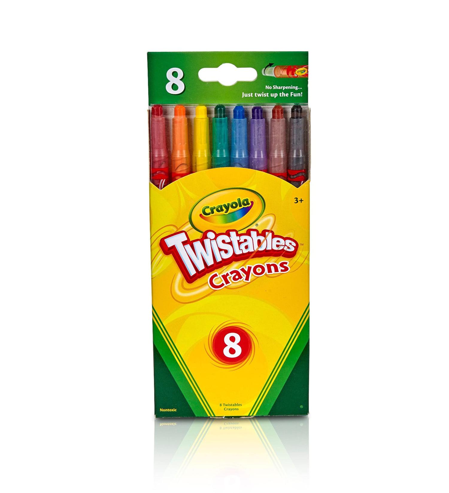 Crayola Twistables Crayons 8ct - School Supplies for Creative Kids - Buy Online on GoSupps.com