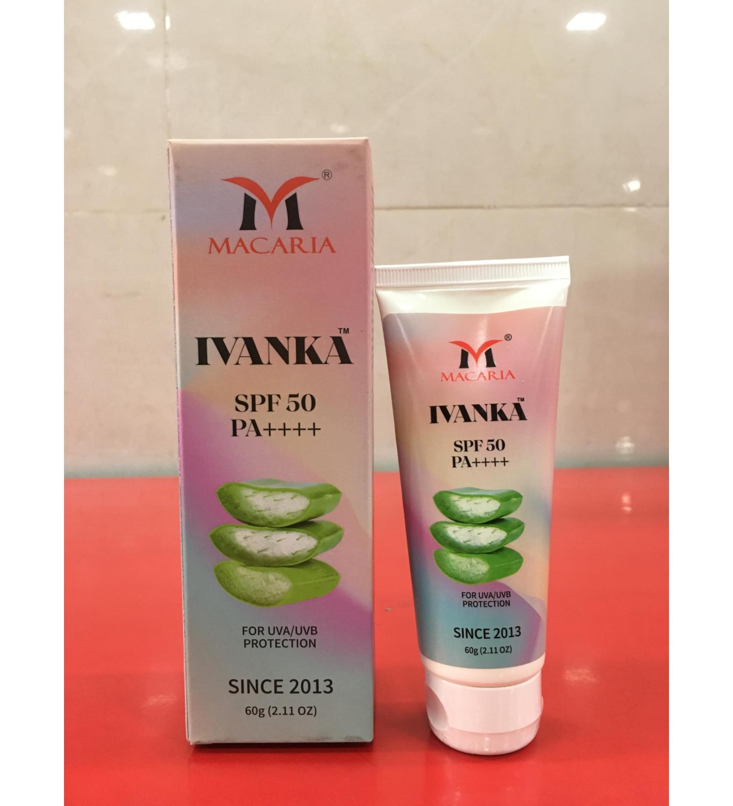Macaria Cosmetics Ivanka SPF 50 Cream Penis lotion - Buy Online on GoSupps.com
