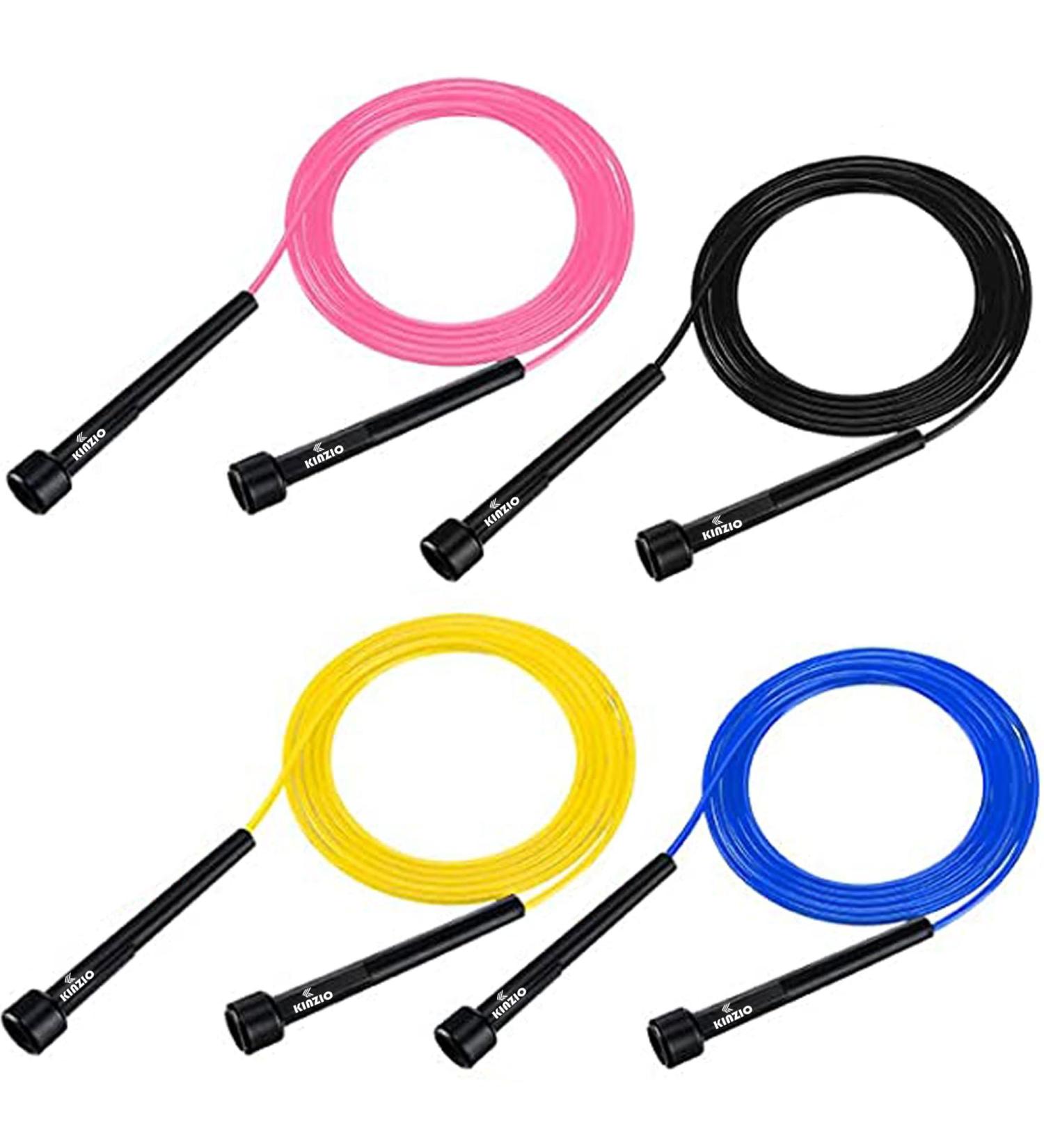 Buy Kinzio Jump Rope - Non-Slip Adjustable Speed Rope for Fitness Boxing & CrossFit for Adults & Children - Ideal for Sport & Leisure - Ships Worldwide - Buy Online on GoSupps.com