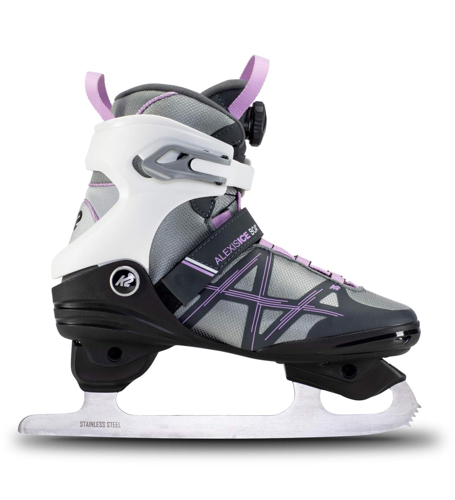 Alexis ICE Boa Women's White Purple Snowboard Boots - Size 8 - Buy Online on GoSupps.com