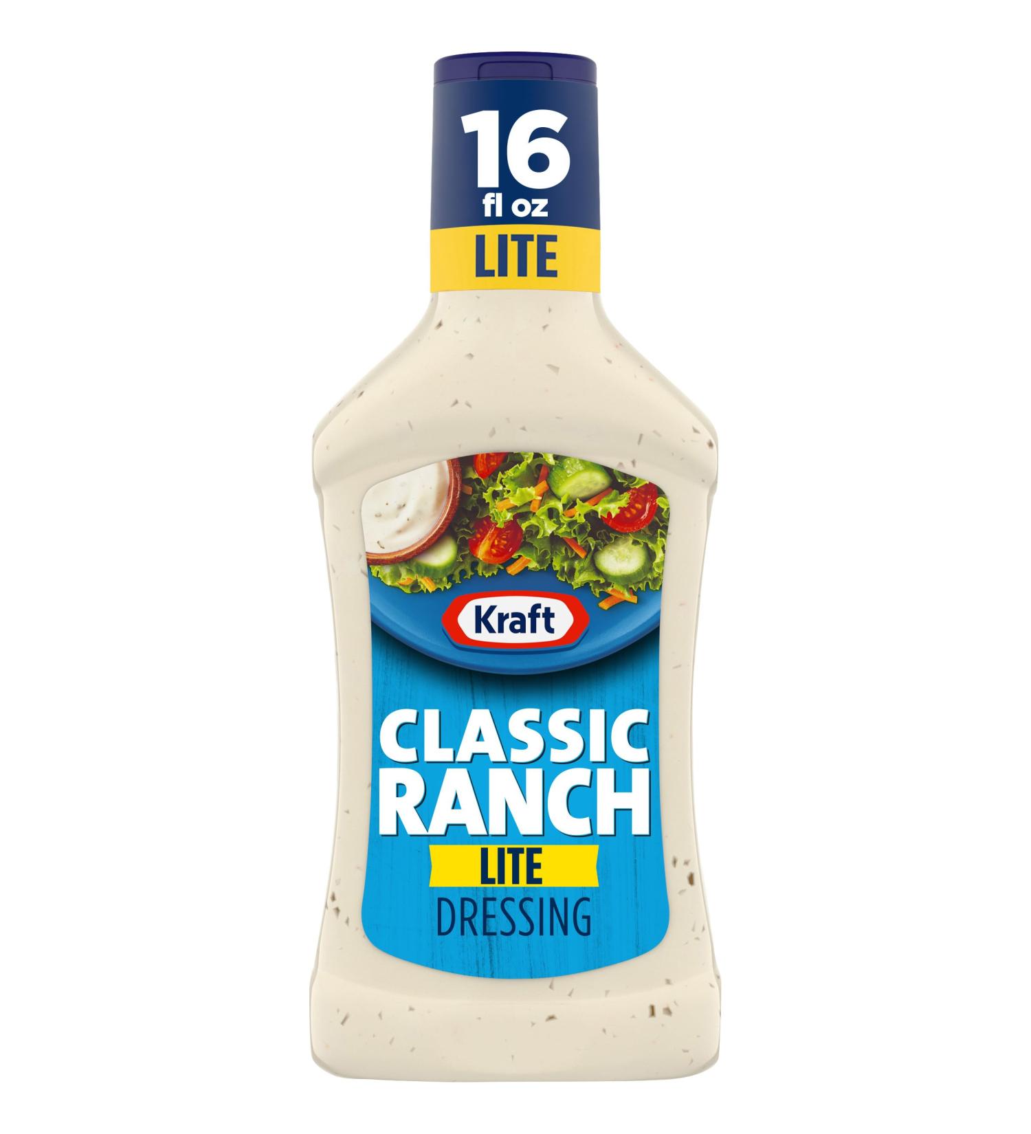 Kraft Classic Ranch Lite Vinaigrette (bouteille de 473 ml) - Buy Online on GoSupps.com