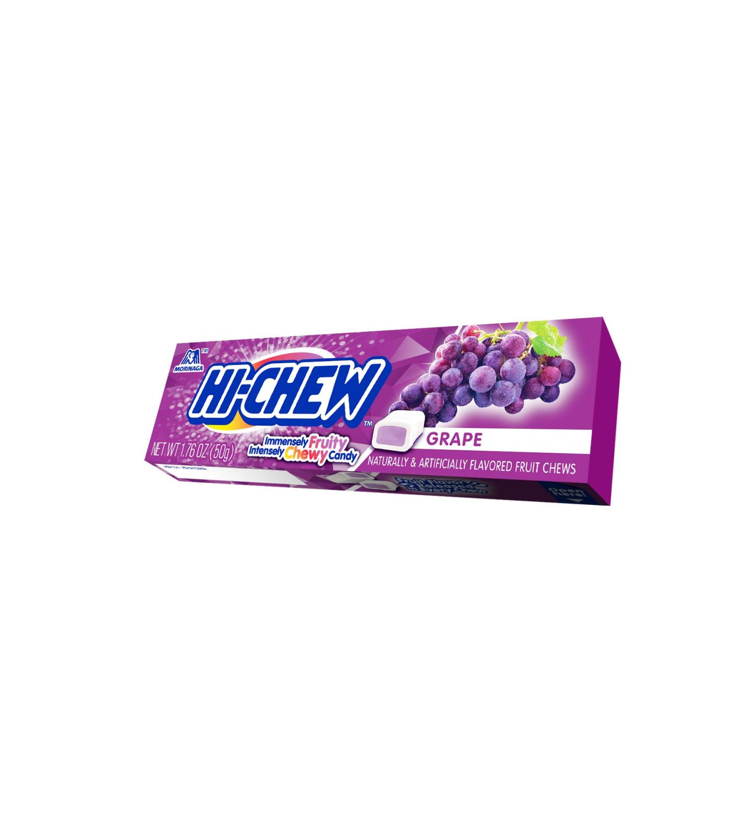 Hi-Chew Grape Sticks - Pack of 15, 1.76 Ounce Each - Buy Online on GoSupps.com