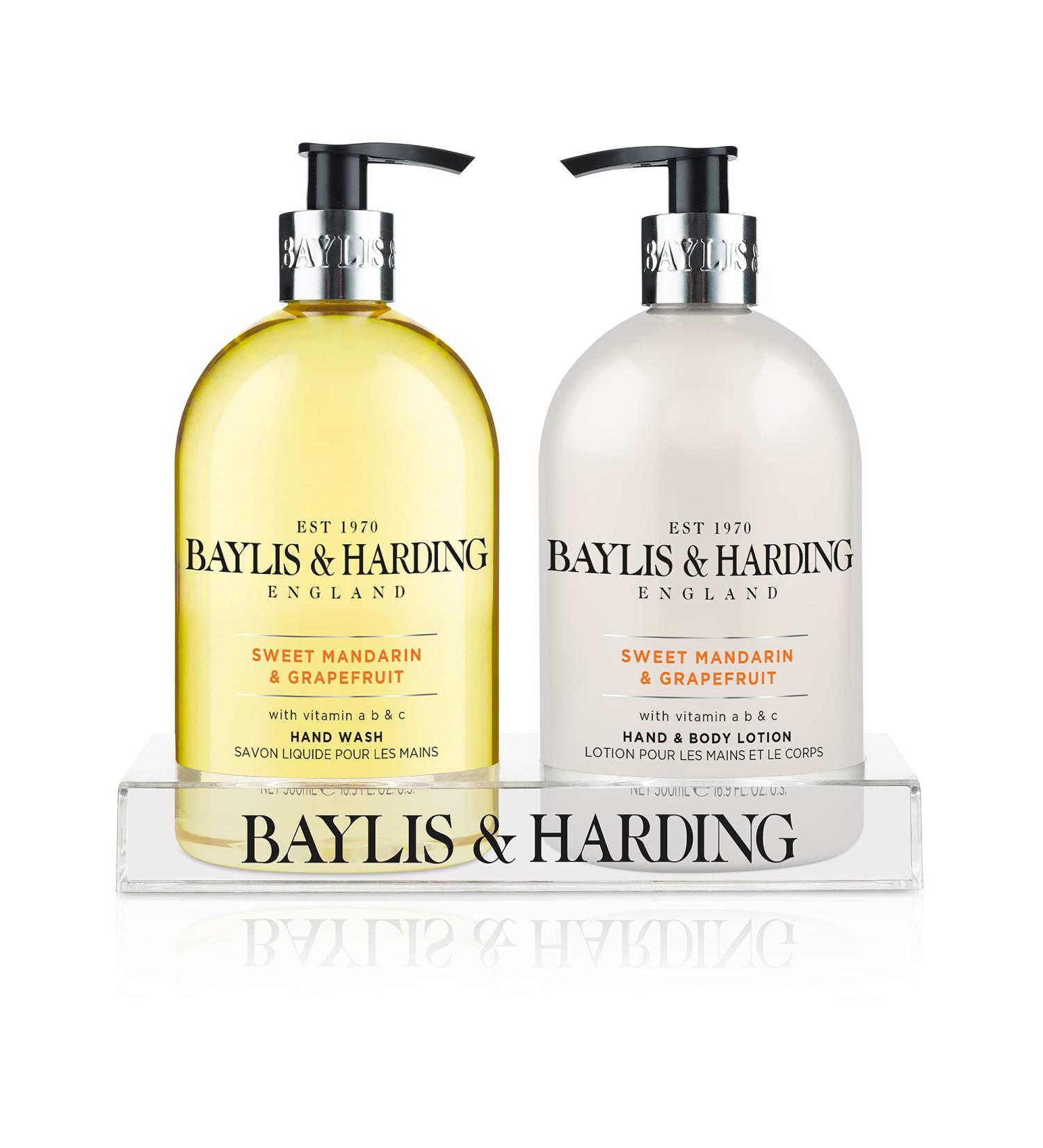 Baylis &amp; Harding Mosaic Bottle Hand Wash &amp; Hand Lotion Set 500ml - Luxurious Cleansing Duo | International Shipping - Buy Online on GoSupps.com