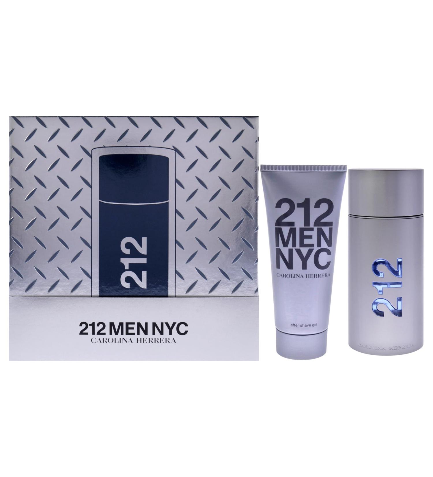 Carolina Herrera 212 NYC by Carolina Herrera for Women - 2 Pc Gift Set 3.4oz EDT Spray 3.4oz After Shave Gel - Buy Online on GoSupps.com