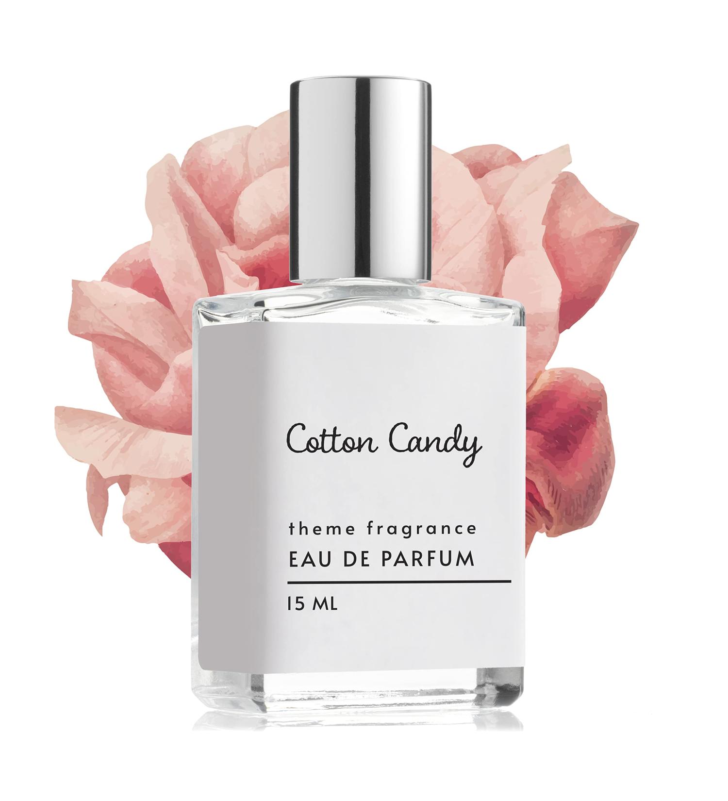 Theme Fragrance Cotton Candy Perfume for Women. 15ml Rollerball. Best Sweet Vanila perfume | Your favorite sweet scent to make your day better. COTTON CANDY 1 Fl Oz (Pack of 1) - Buy Online on GoSupps.com