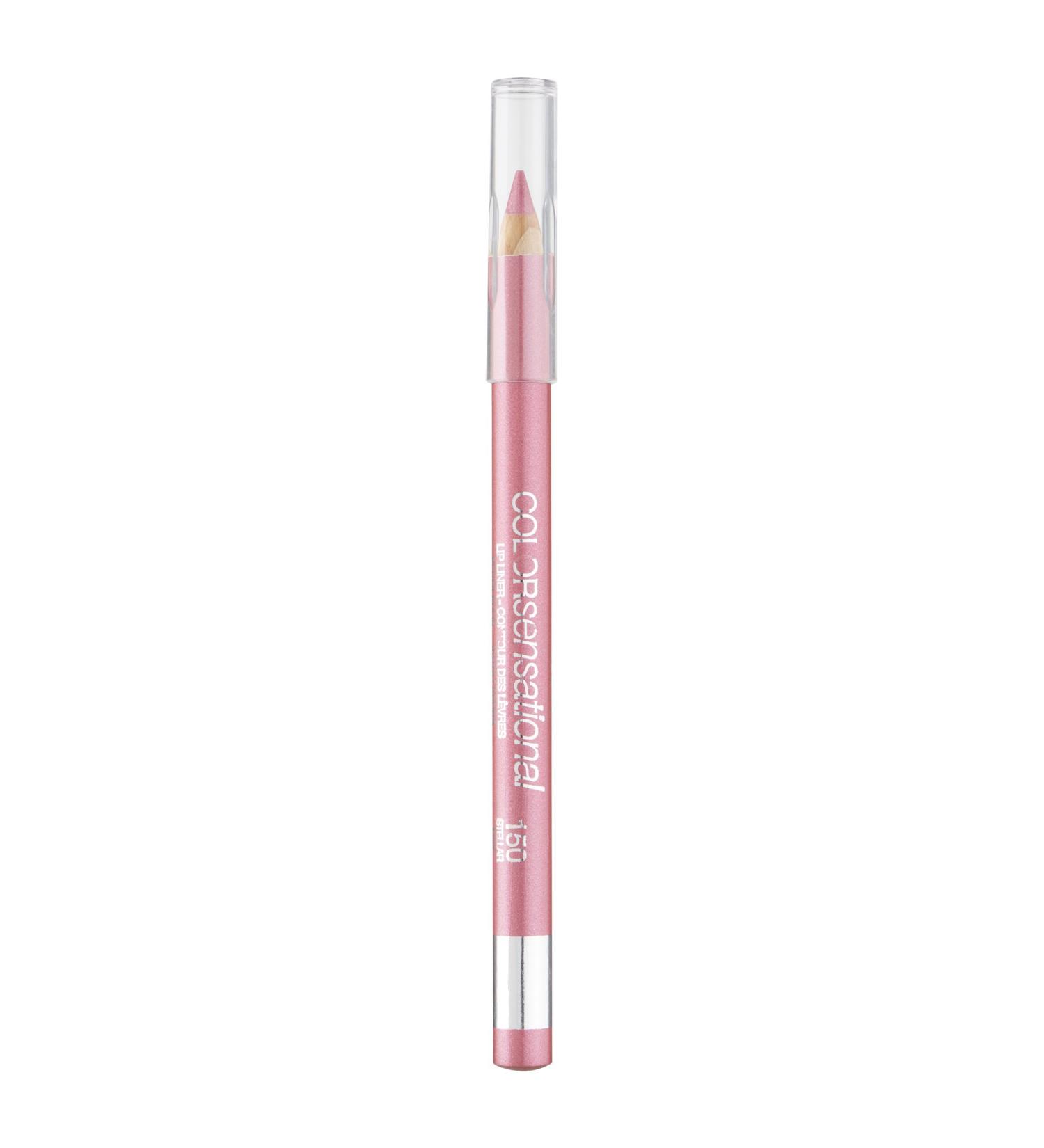 Maybelline Color Sensational Shaping Lip Liner 150 Stellar Pink 5g - Pack of 1 - Buy Online on GoSupps.com