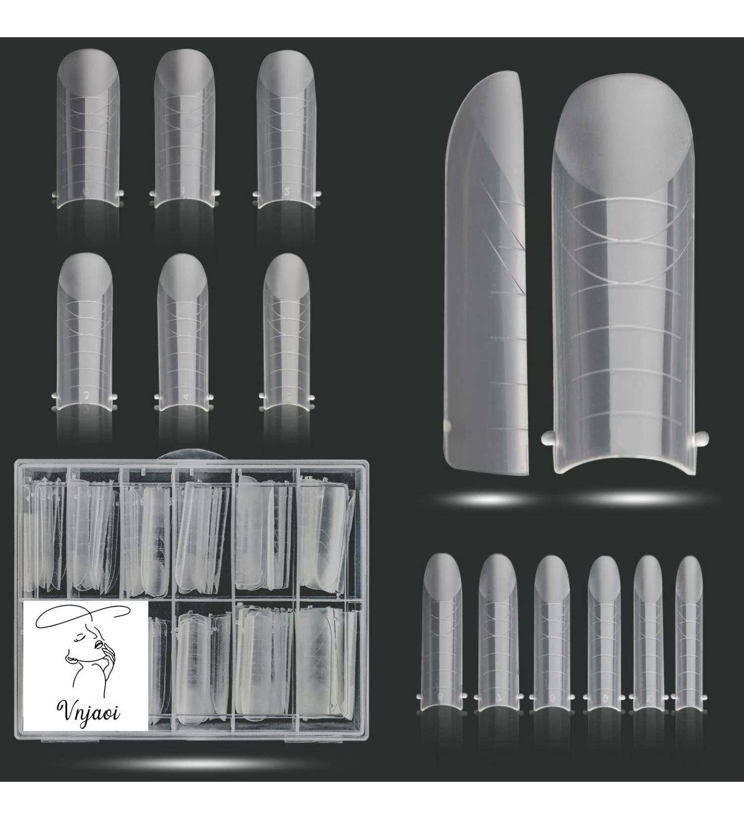 VNJAOI 120 Polical Breation Gel - Dual Nail Shapes for Perfect Nail Extensions | Coffin Nail Builder for DIY & Salon Gel Manicure - Buy Online on GoSupps.com