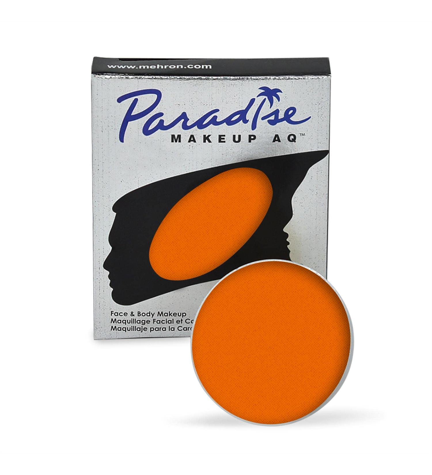 Mehron Paradise Makeup AQ - Orange (7g) | Professional Face & Body Paint for International Shipping - Buy Online on GoSupps.com