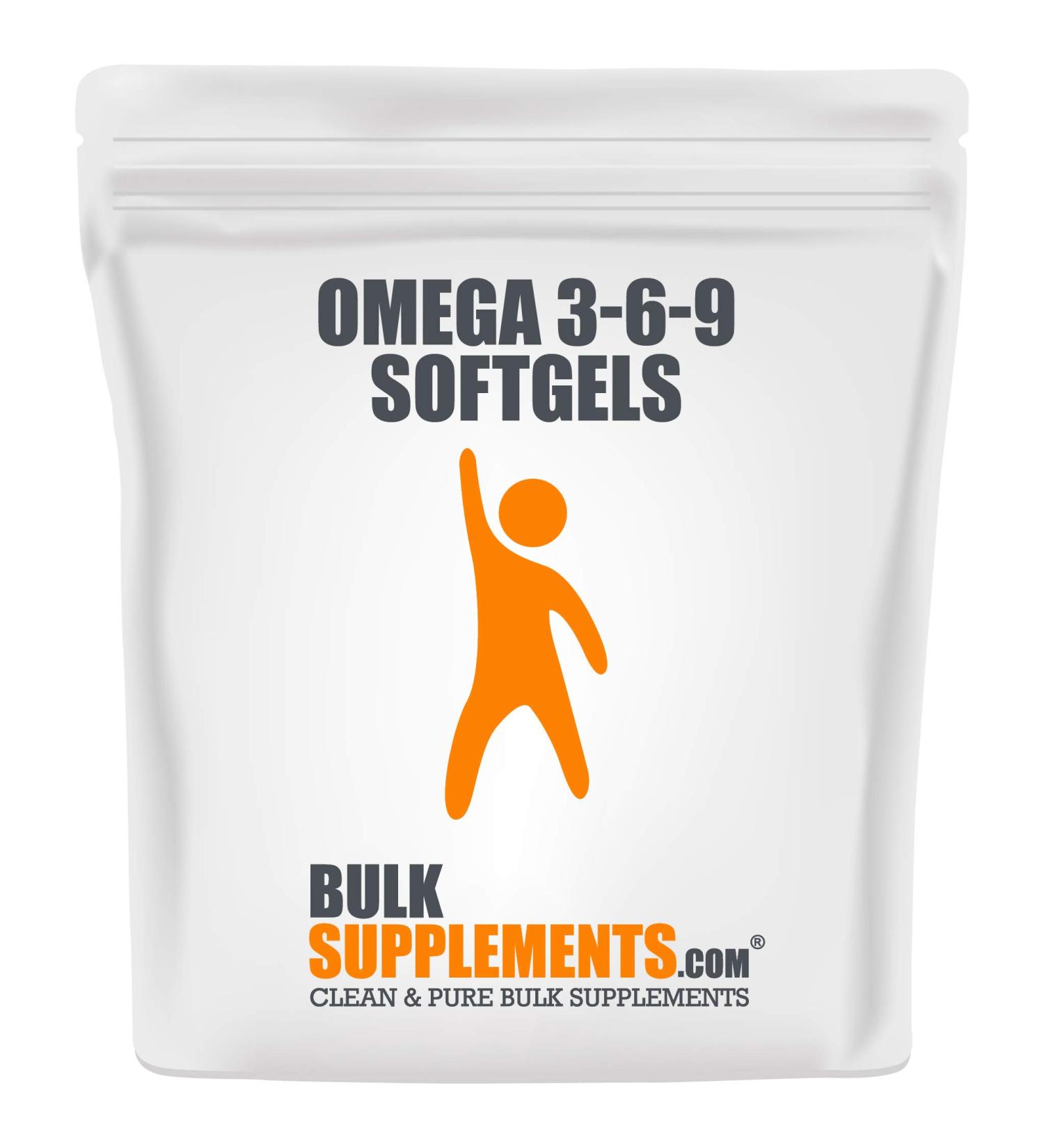 Omega 3-6-9 Fish Oil Softgels - 300 Count - BulkSupplements - Buy Online on GoSupps.com