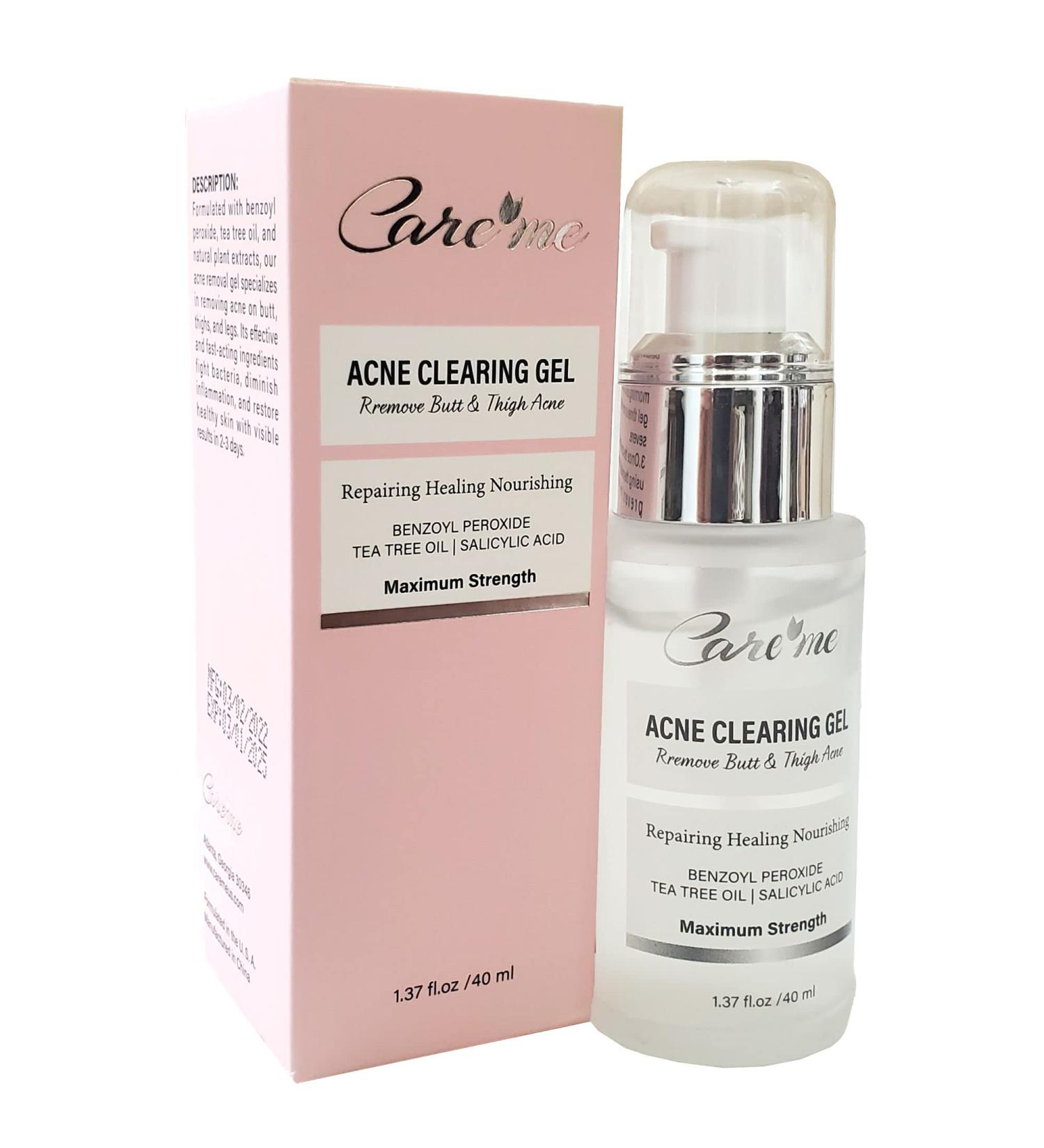 Body Acne Clearing Treatment Serum | Salicylic Acid & Tea Tree Oil | Clear Acne on Buttocks Thighs Back & Chest | 1.37 fl oz - Buy Online on GoSupps.com