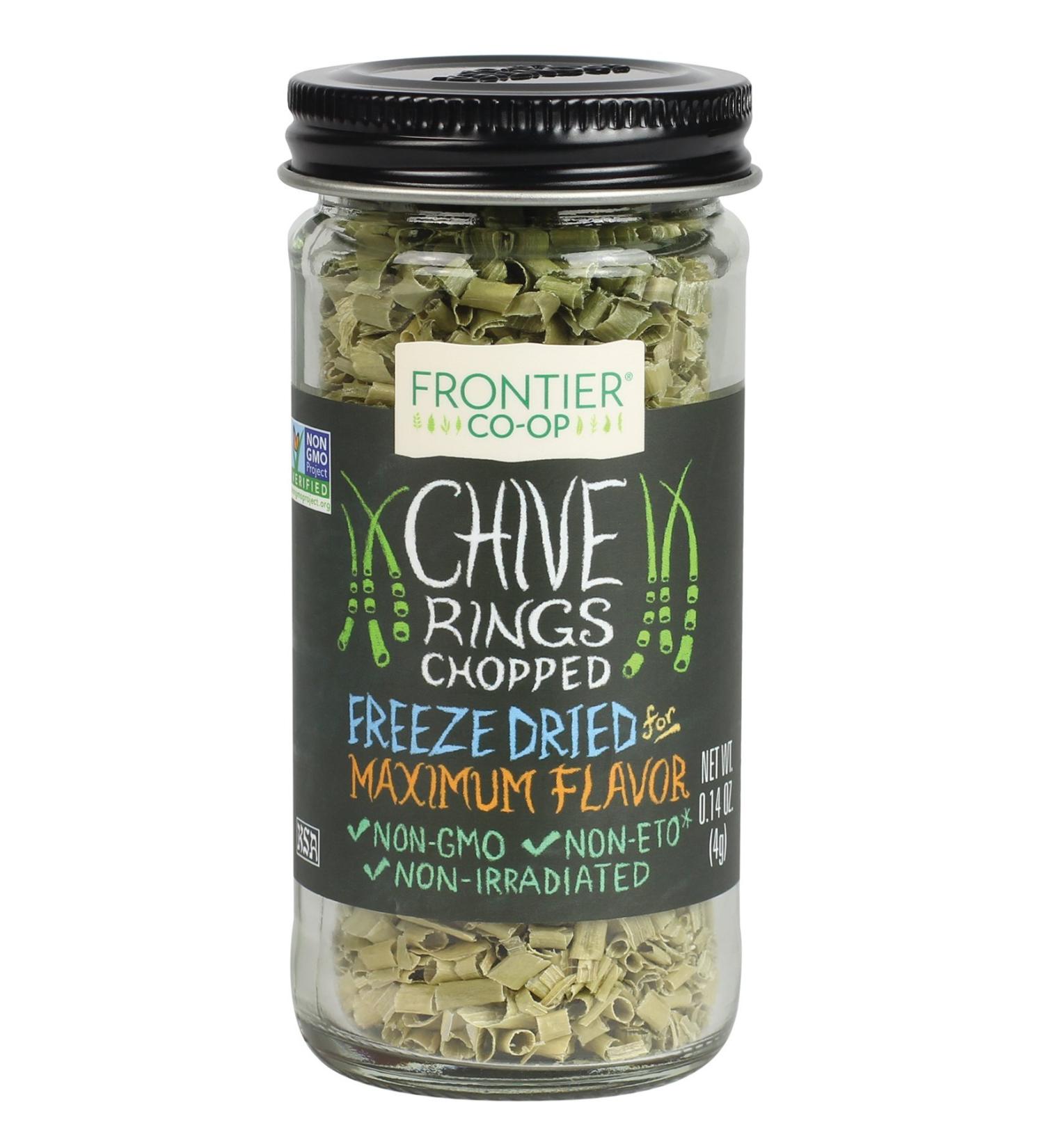 Frontier Natural Products Chives Freeze-Dried 0.14 oz | Premium Quality Herbs - Buy Online on GoSupps.com