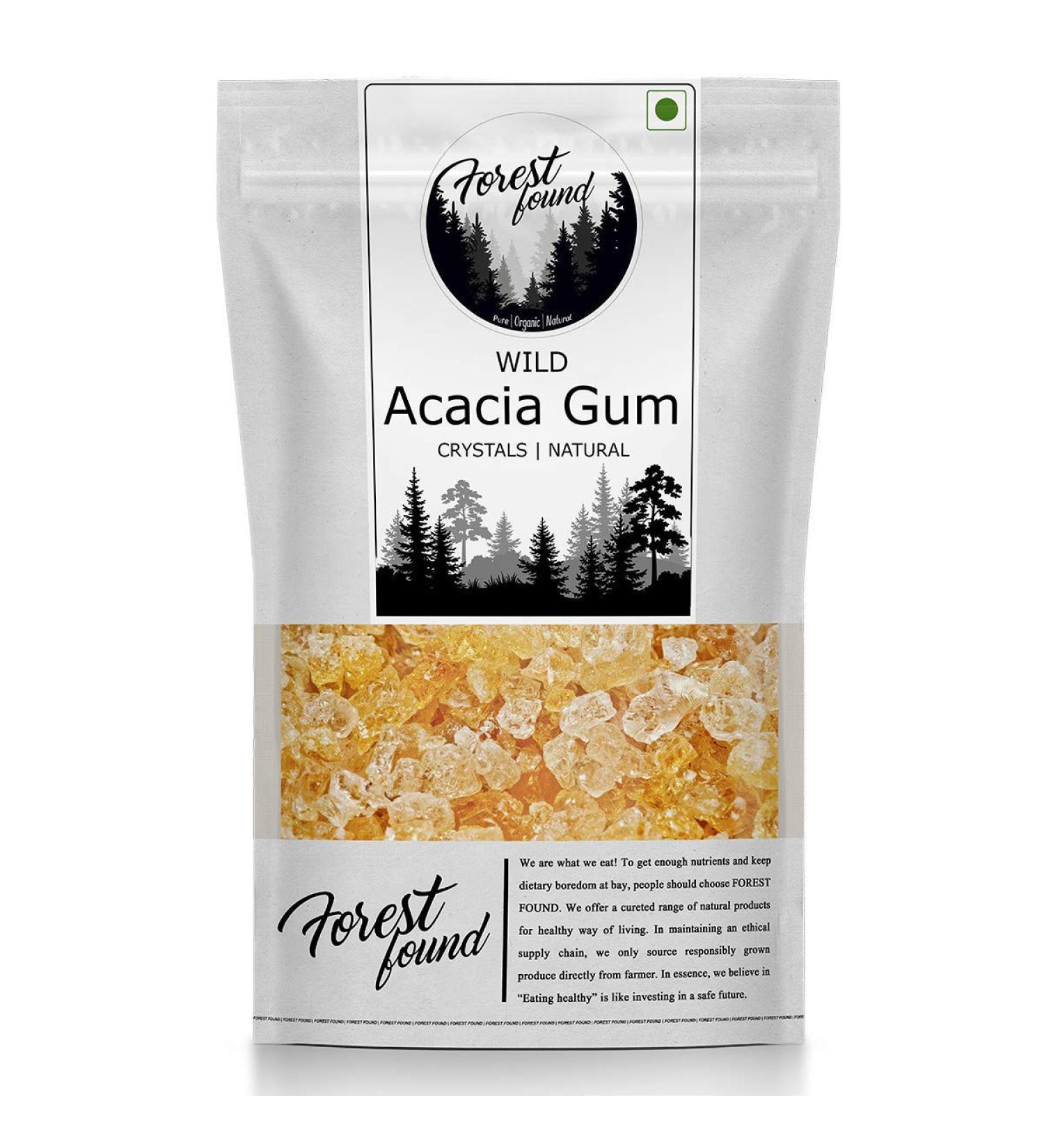 bhado Wild Acacia Edible Gum | Babool Gond for Ladoo | Kikar Dink Gum Arabic (900 Gram) | 100% Authentic Food Grade Pure & Fresh Sourced from Forest (Not Cultivated) - Buy Online on GoSupps.com
