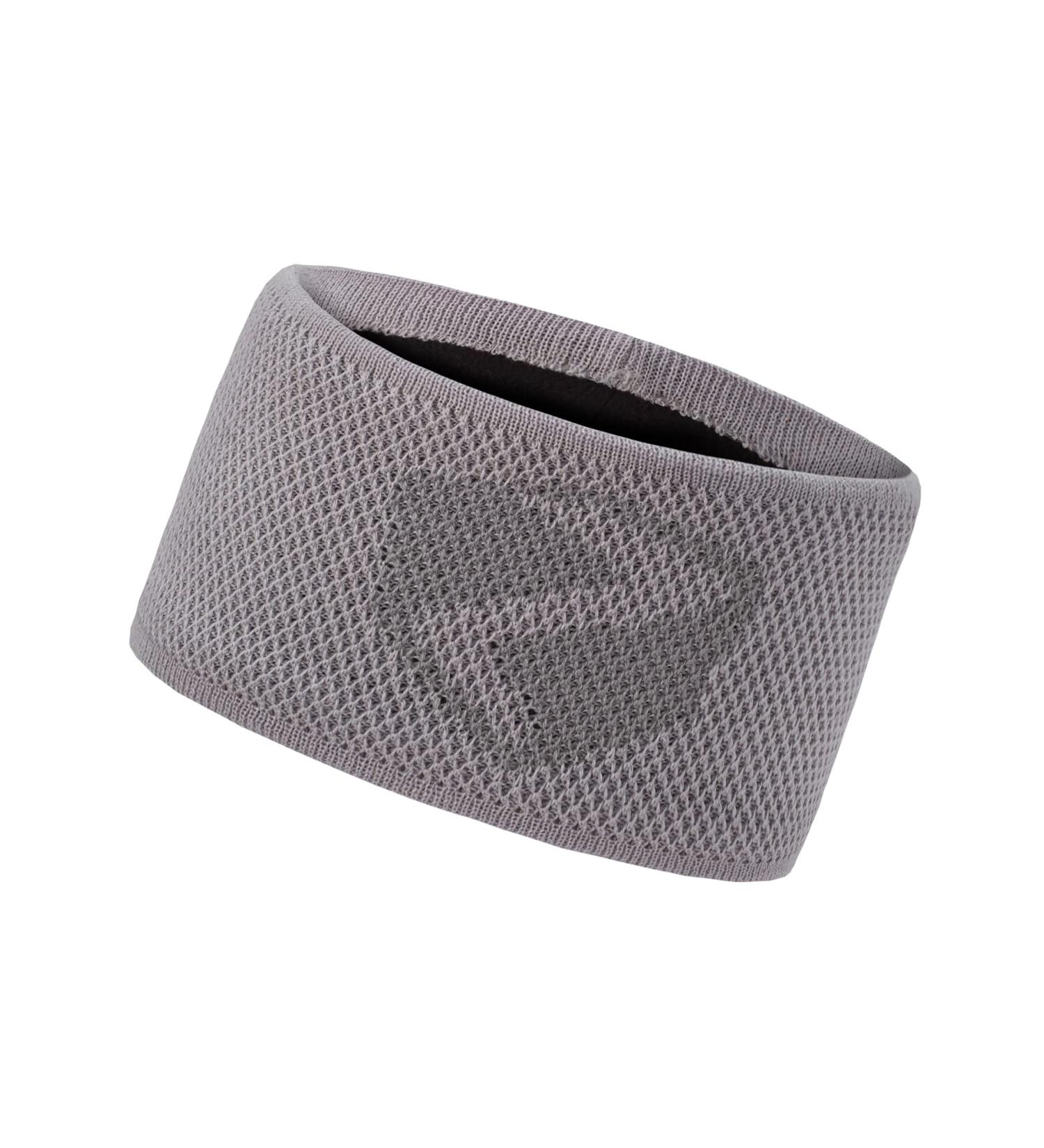 Ziener Ilmar headband/warm knitted one size dusty grey