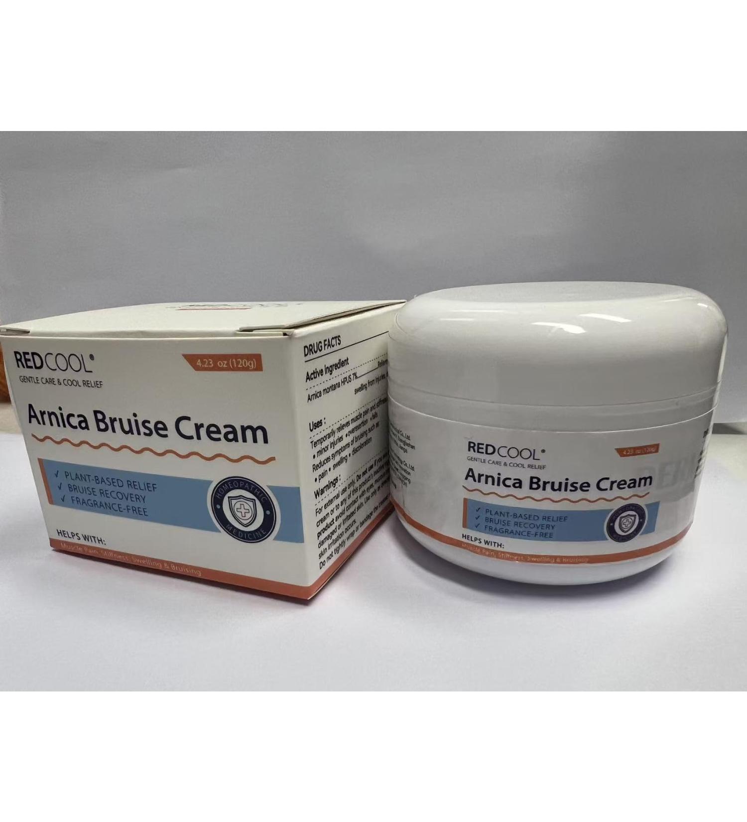 Redcool Arnica Cream Sensitive Skin Formula Lightweight Texture Non Greasy and Unscented 4.23 oz