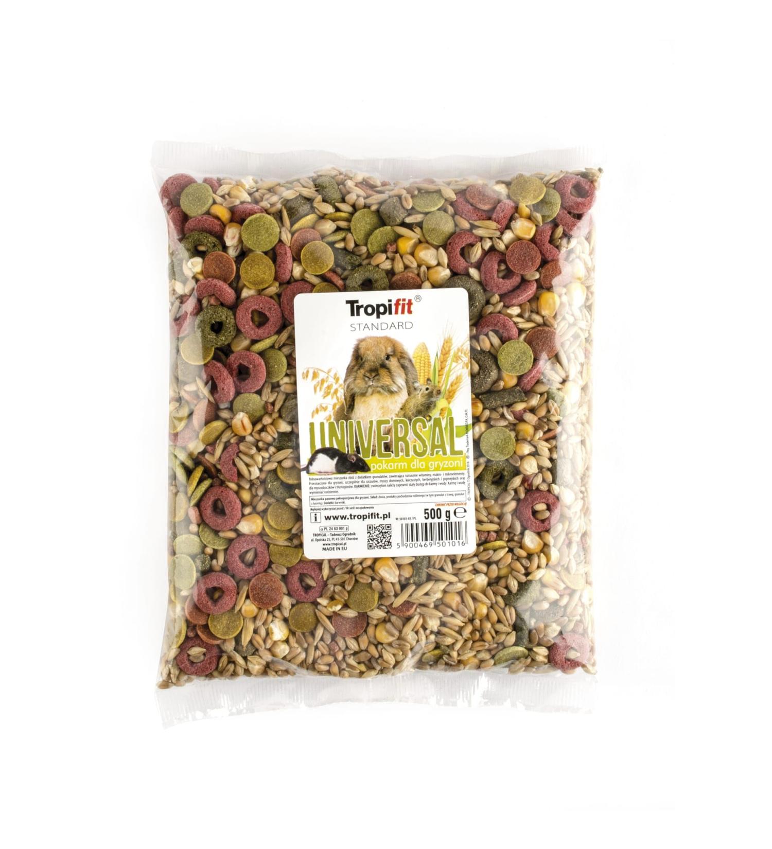 Tropifit Universal 500g Rodent Food