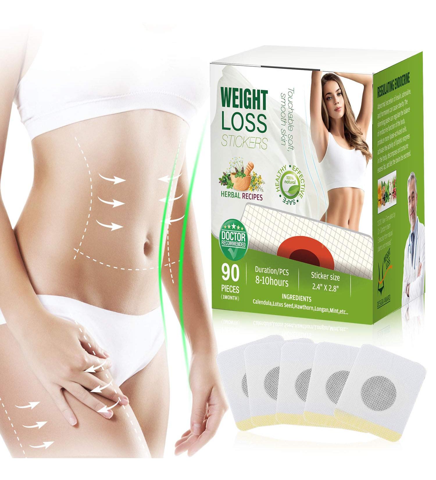 90 Pcs Weight Loss Patches - Appetite Suppressors for Quick Fat Loss & Waist Slimming - Buy Online on GoSupps.com