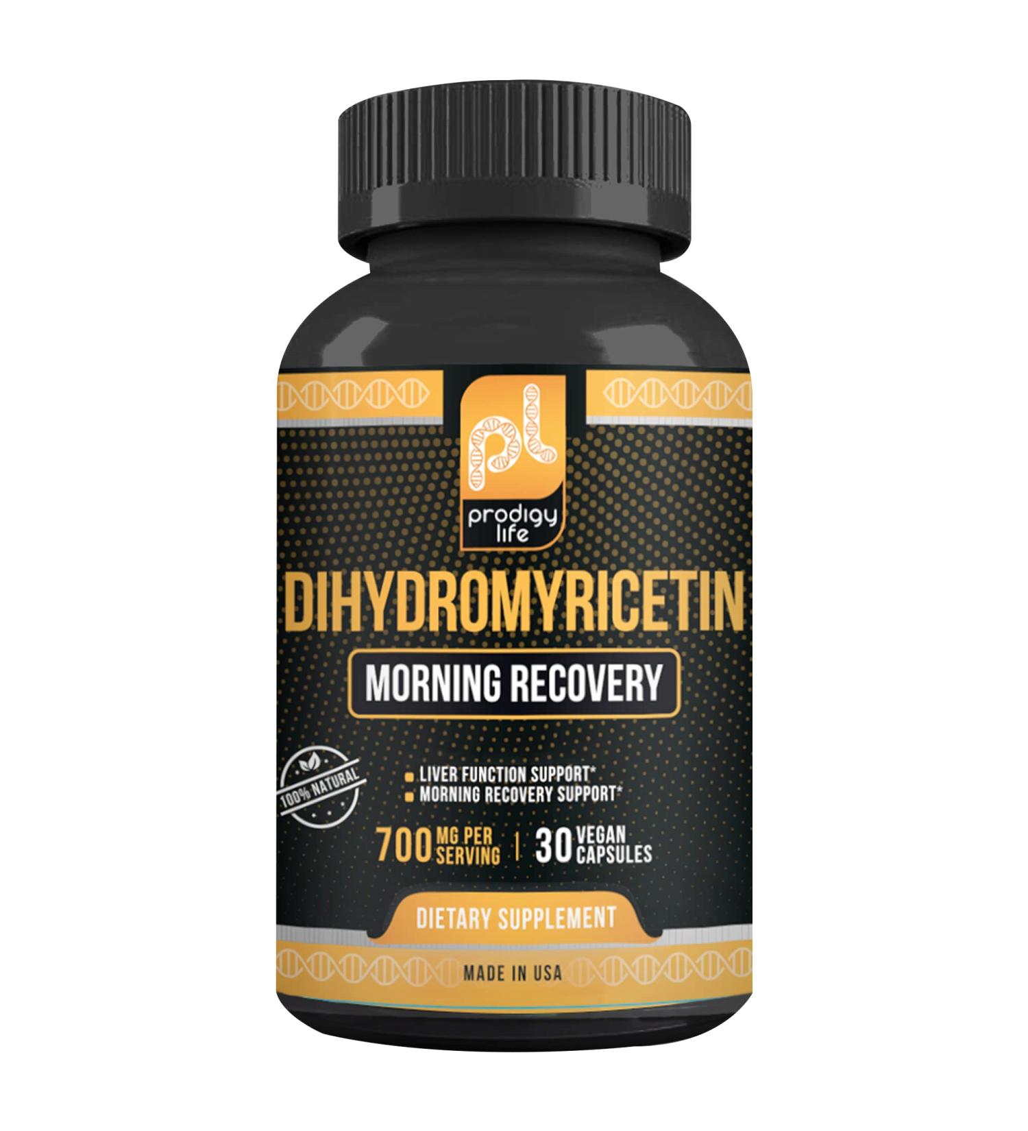 Prodigy Life DHM Liver Detox Supplement with Milk Thistle Extract 400mg - 30ct - Buy Online on GoSupps.com