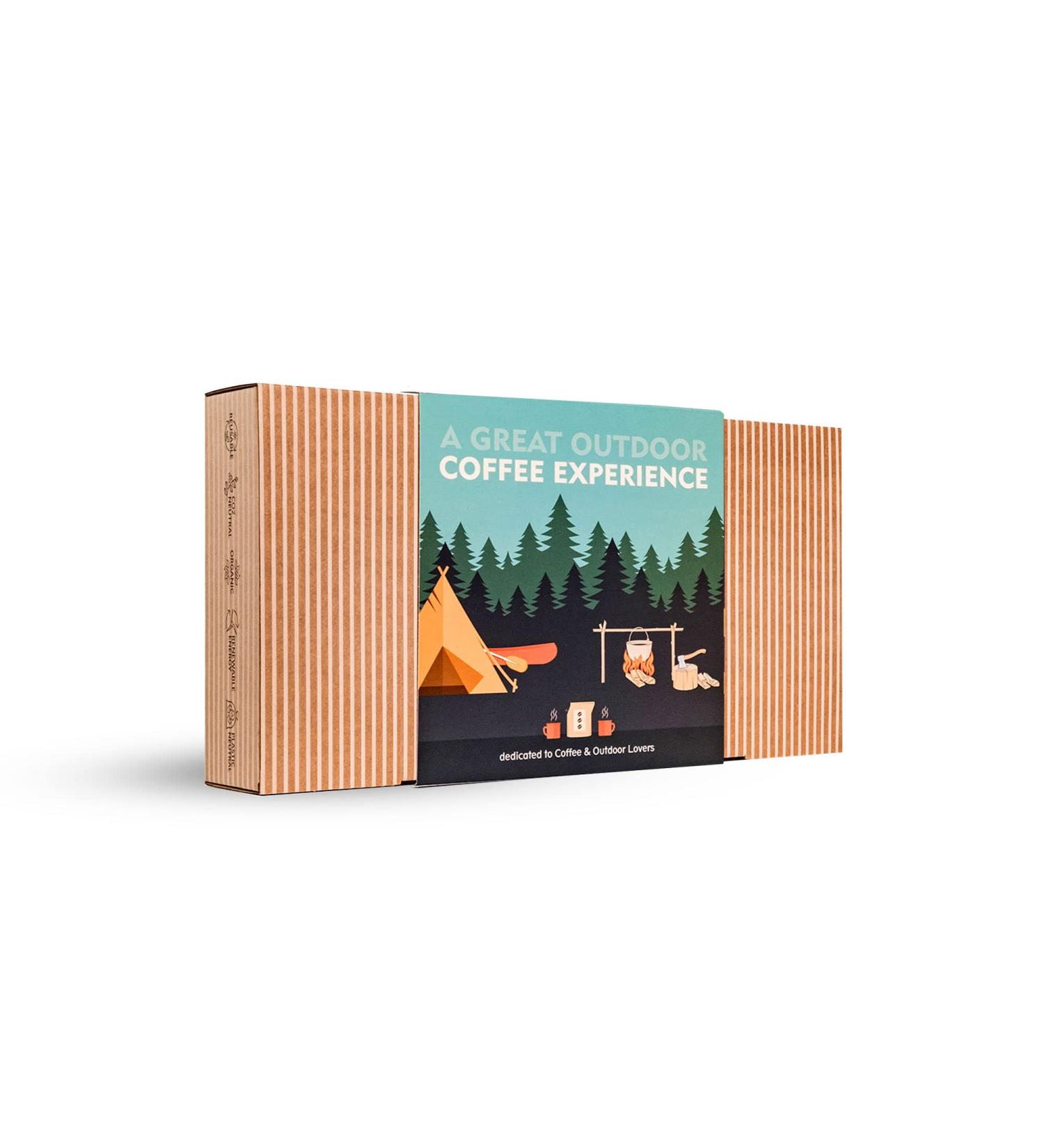 Coffee Gift Set for Outdoor Lovers | 14 Best Single Estate & Organic Coffees | Perfect Gift for Coffee Enthusiasts - Buy Online on GoSupps.com
