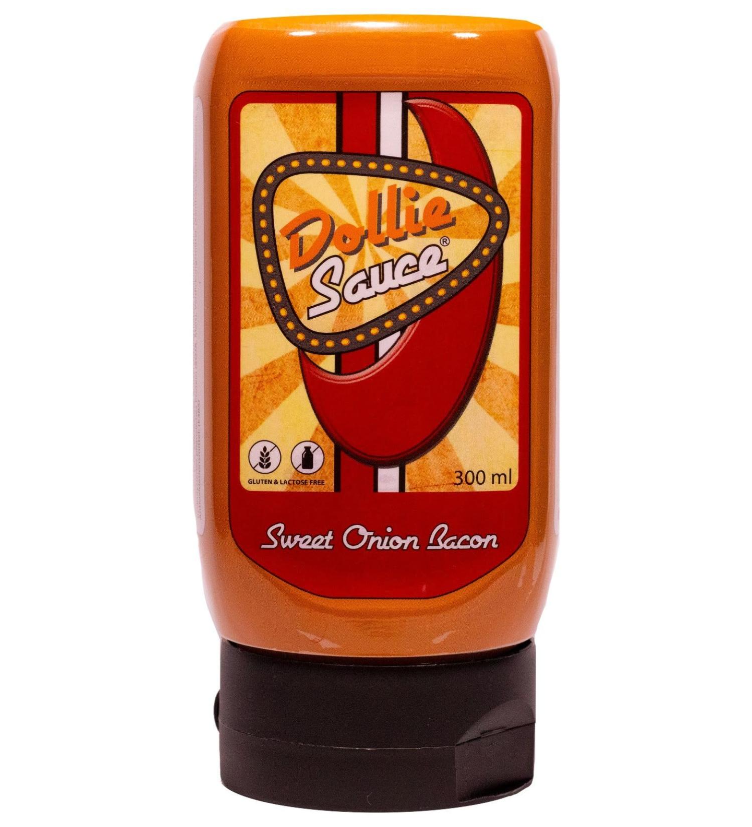 Dollie Sauce Sweet Onion Bacon - Dutch BBQ Sauce for Burgers Sandwiches & Dips - 300ml | International Shipping - Buy Online on GoSupps.com