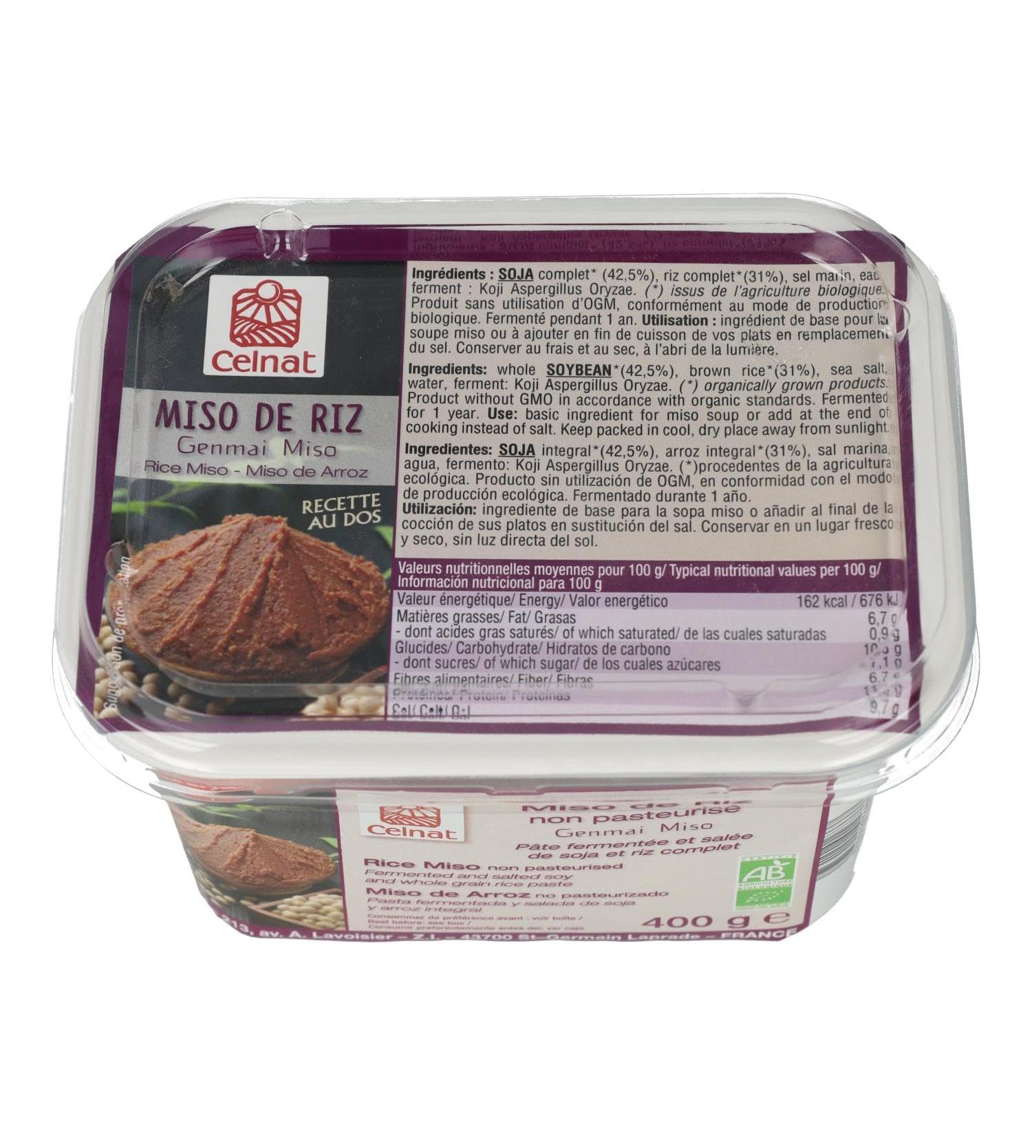 Celnat - Rice Miso 400G