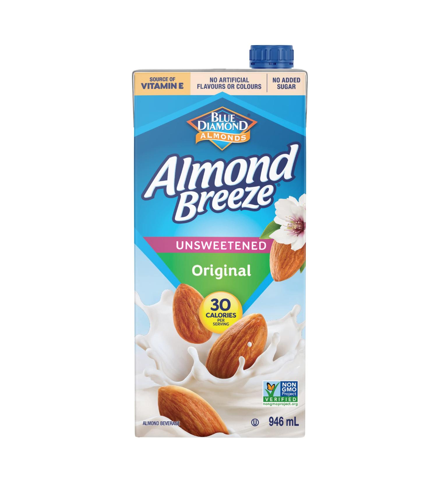 Blue Diamond Unsweetened Original Almond Breeze - Buy Online on GoSupps.com