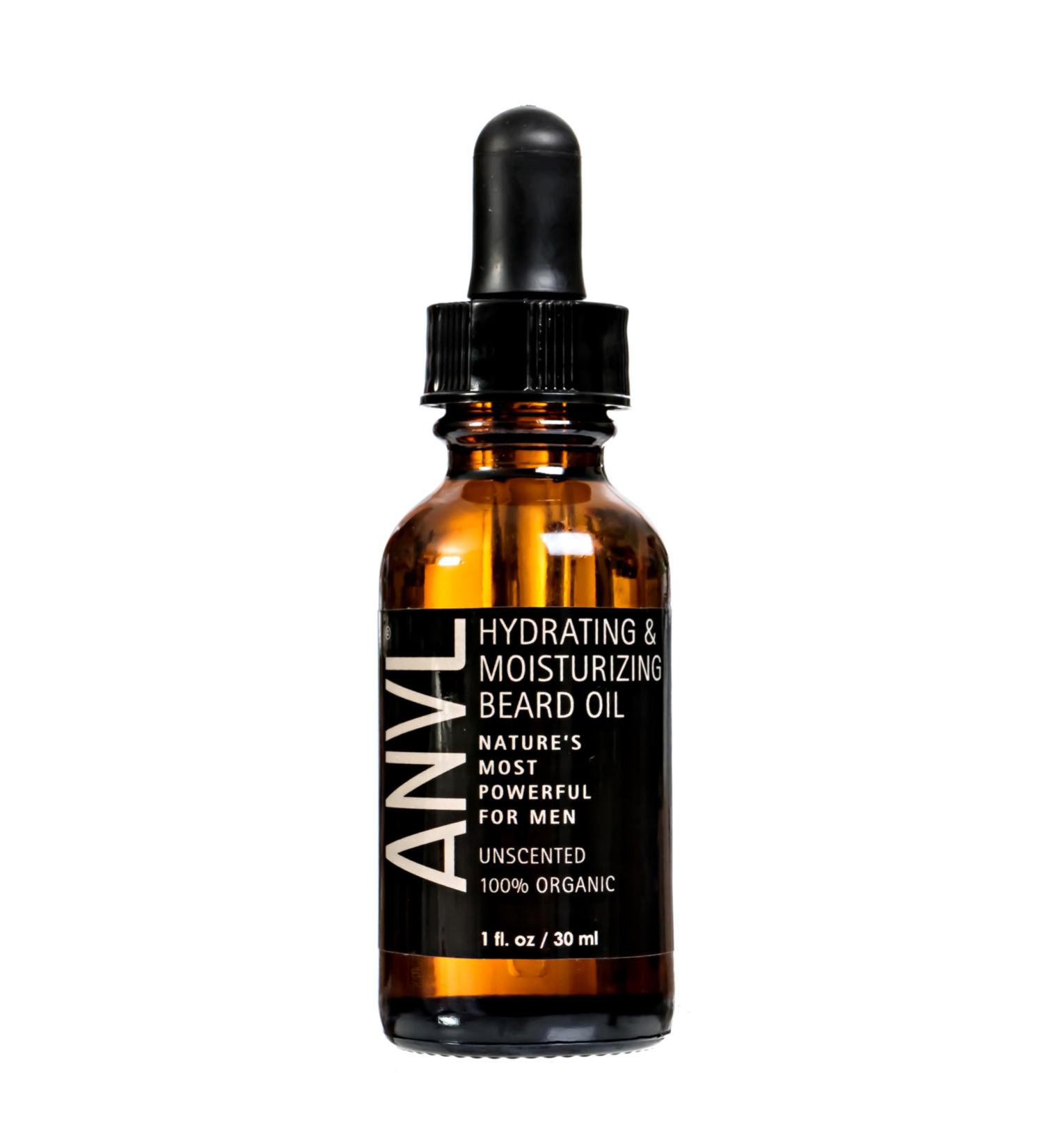 Beard Oil for Men - All-Natural Unscented | Hydrating & Moisturizing Non-Greasy Formula | Promotes Thicker Beards | Made in USA | 1 oz - Buy Online on GoSupps.com