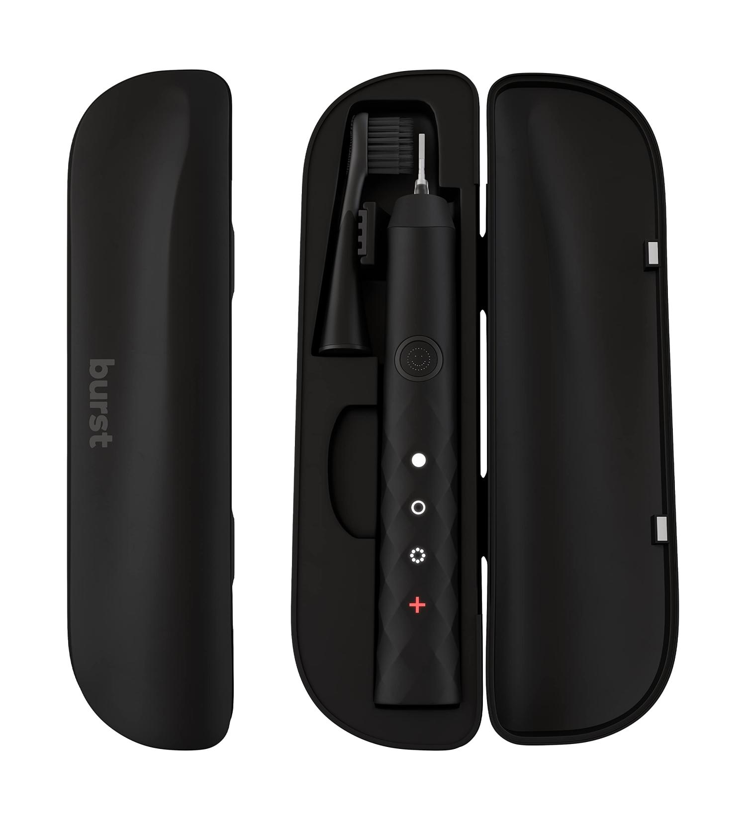 Burst Sonic Toothbrush Travel Case - Black (Case Only) - Buy Online on GoSupps.com