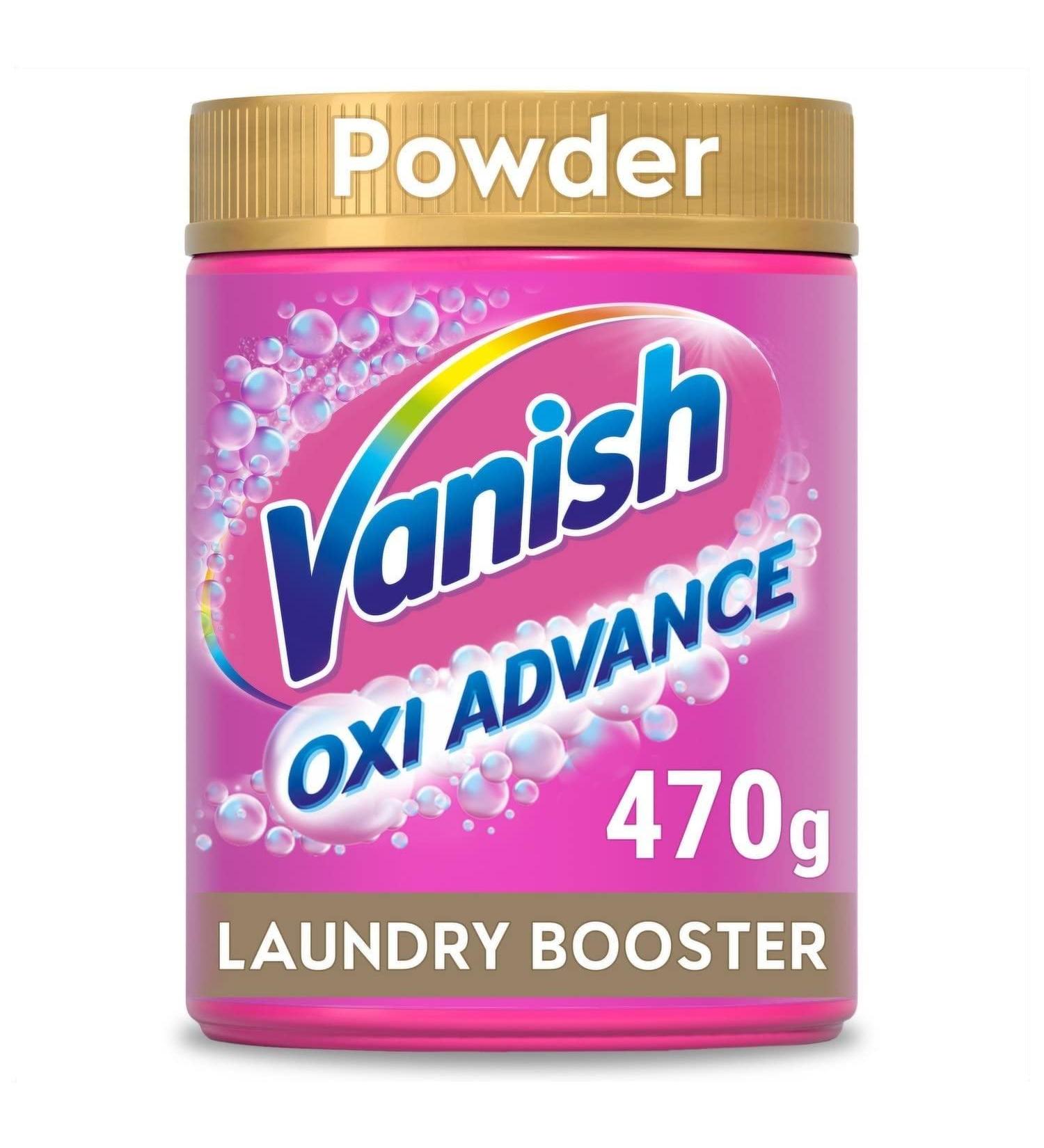 Vanish Gold Powder 470g - Stain Removal for All Fabrics | Fast International Shipping - Buy Online on GoSupps.com