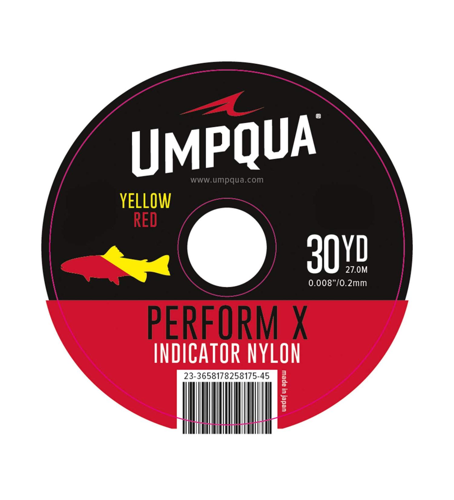 Umpqua Indicator Tippet Red/Yellow 4X