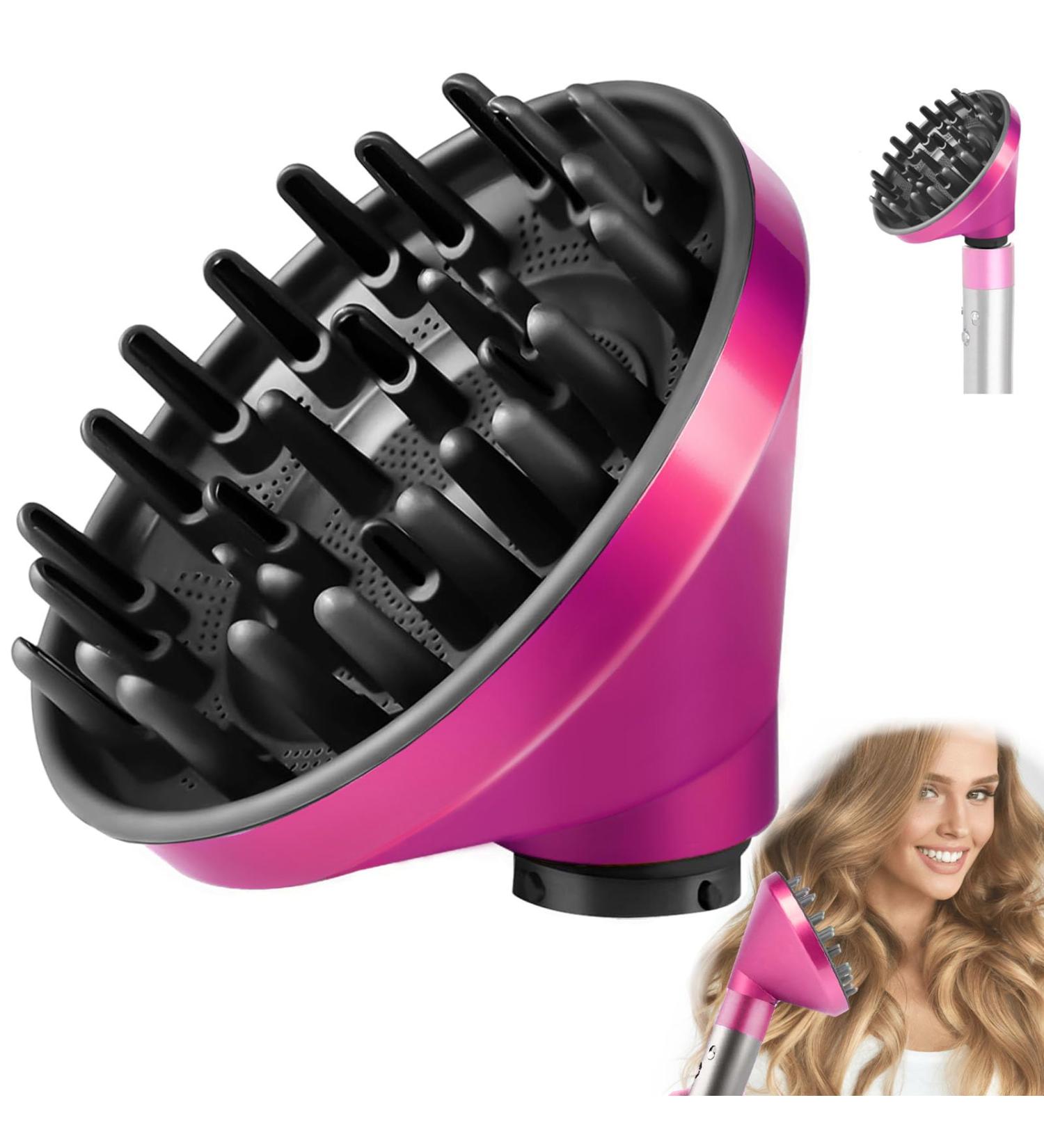 Kiimsin Diffuser for Dyson Airwrap HS01 HS05 | Upgraded Convertible Nozzle for Hair Dryer - Rosarot - Buy Online on GoSupps.com