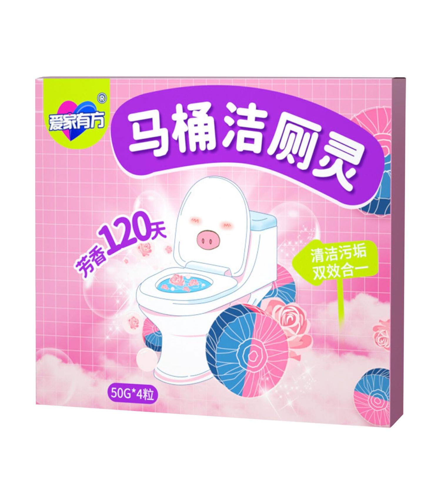rongweiwang Fresh Scent Toilet Cleaning Products Quick Dissolution For Clean Toilets Safe Configuration Plastic Bathroom Supplies 2 - Buy Online on GoSupps.com