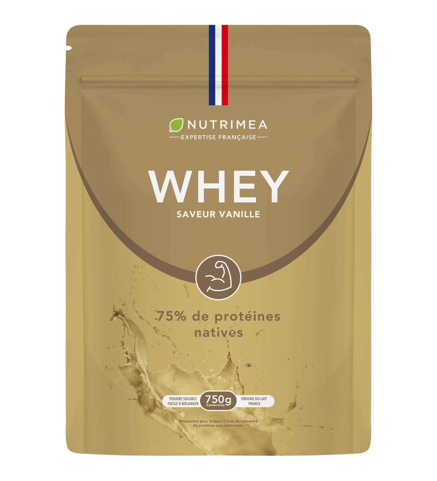 Premium Vanilla Whey Protein Isolate - 26g Protein per Serving for Muscle Building & Performance | International Shipping Available - Buy Online on GoSupps.com