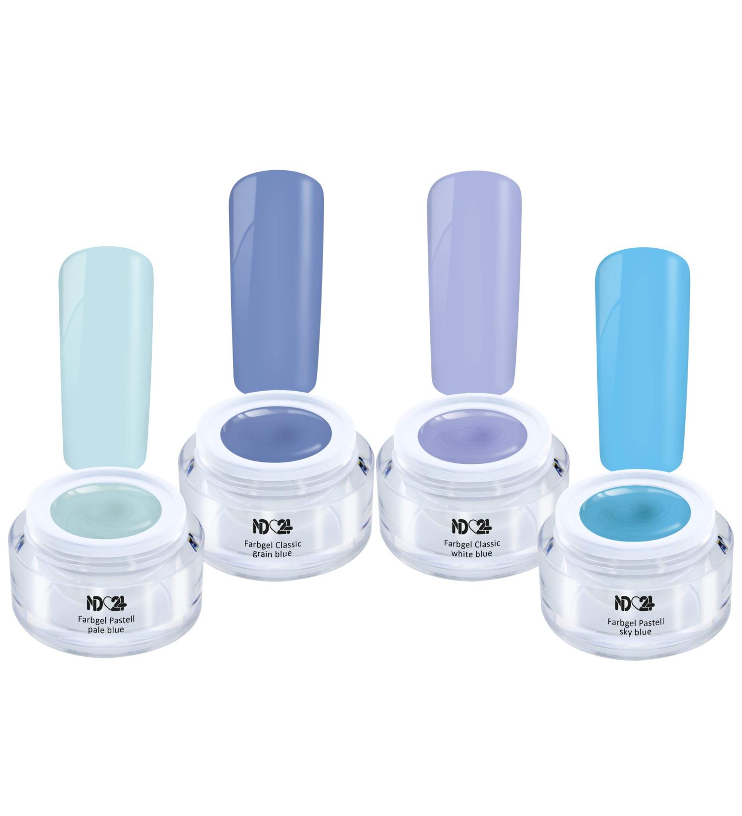 It's A Boy Collection Gel Nail Set - 4 x 5ml Color Gel - Premium Made in Germany - International Shipping Available - Buy Online on GoSupps.com