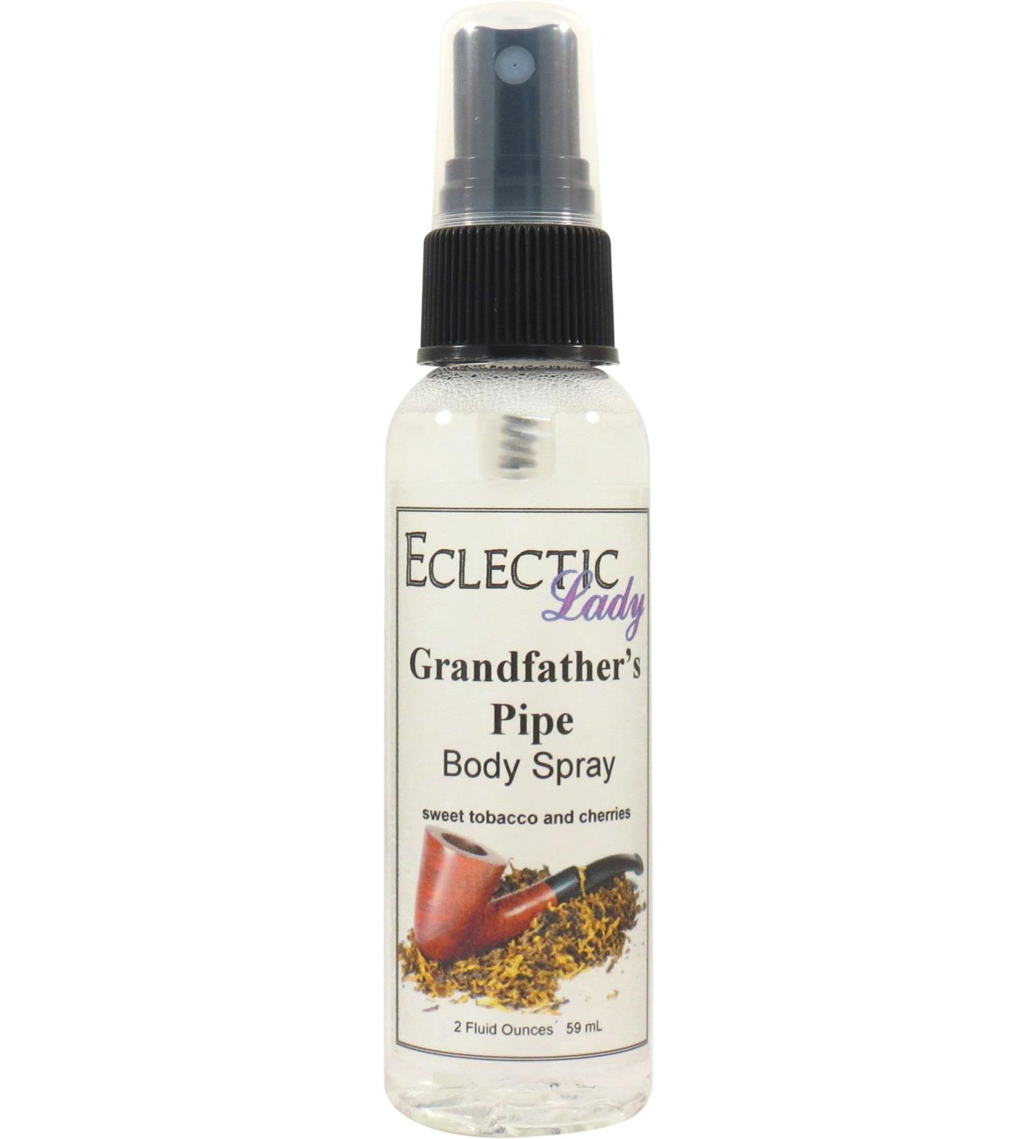 Grandfather's Pipe Body Spray 2 ounces Body Mist for Women with Clean Light & Gentle Fragrance Long Lasting Perfume with Comforting Scent for Men & Women Cologne with Soft Subtle Aroma For Daily 2 Fluid Ounces - Buy Online on GoSupps.com