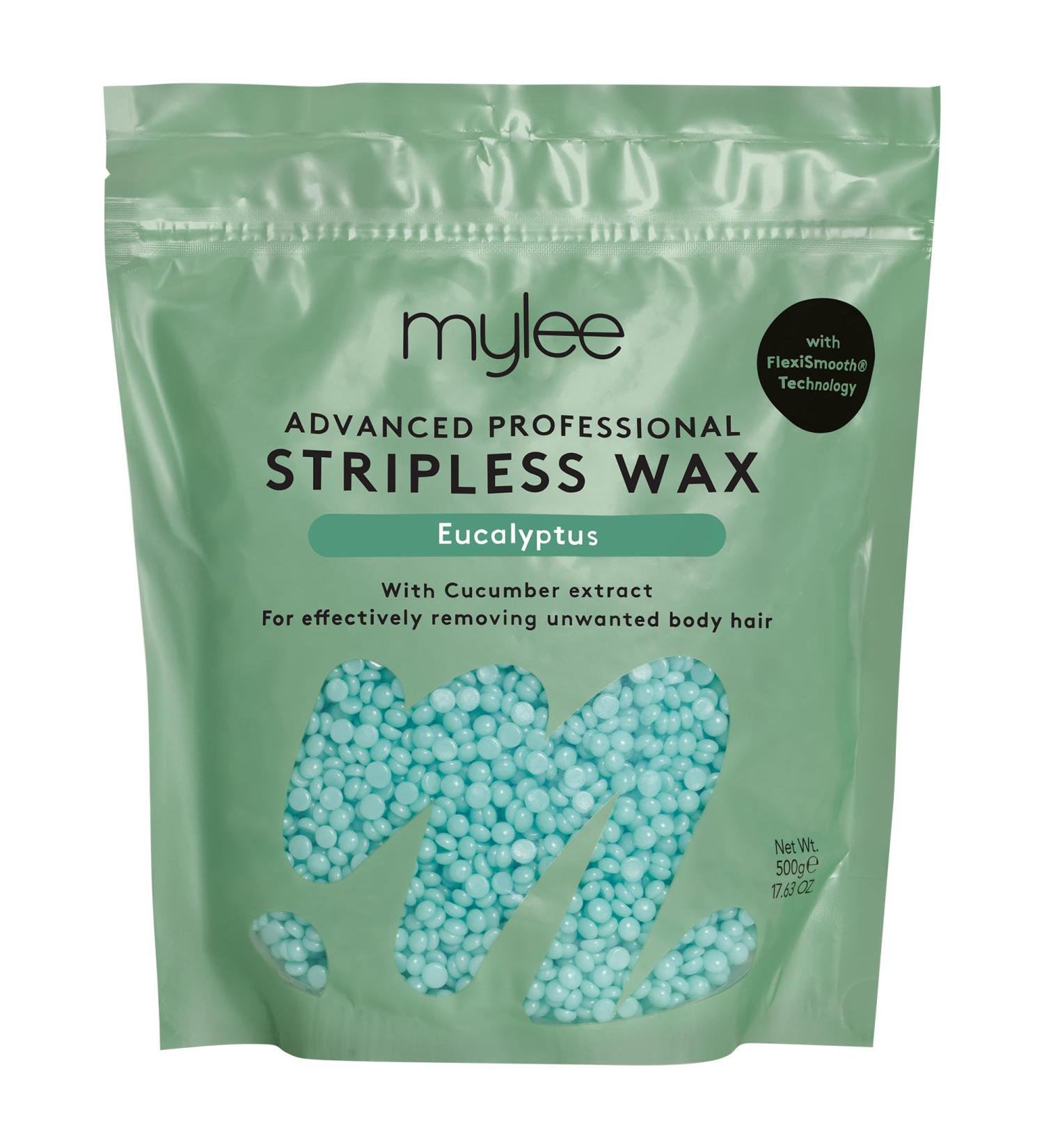 Mylee Advanced Stripless Wax with Eucalyptus - Effective Hair Removal for Face Body Bikini & Intimate Areas - Unisex Waxing Solution - Buy Online on GoSupps.com