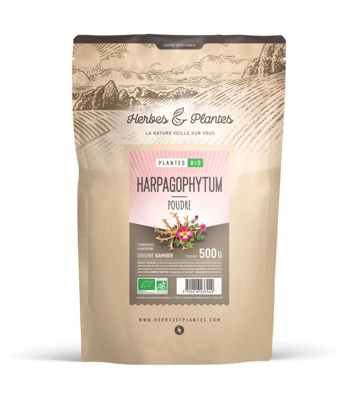 Harpagophytum Organic 500g - Powder