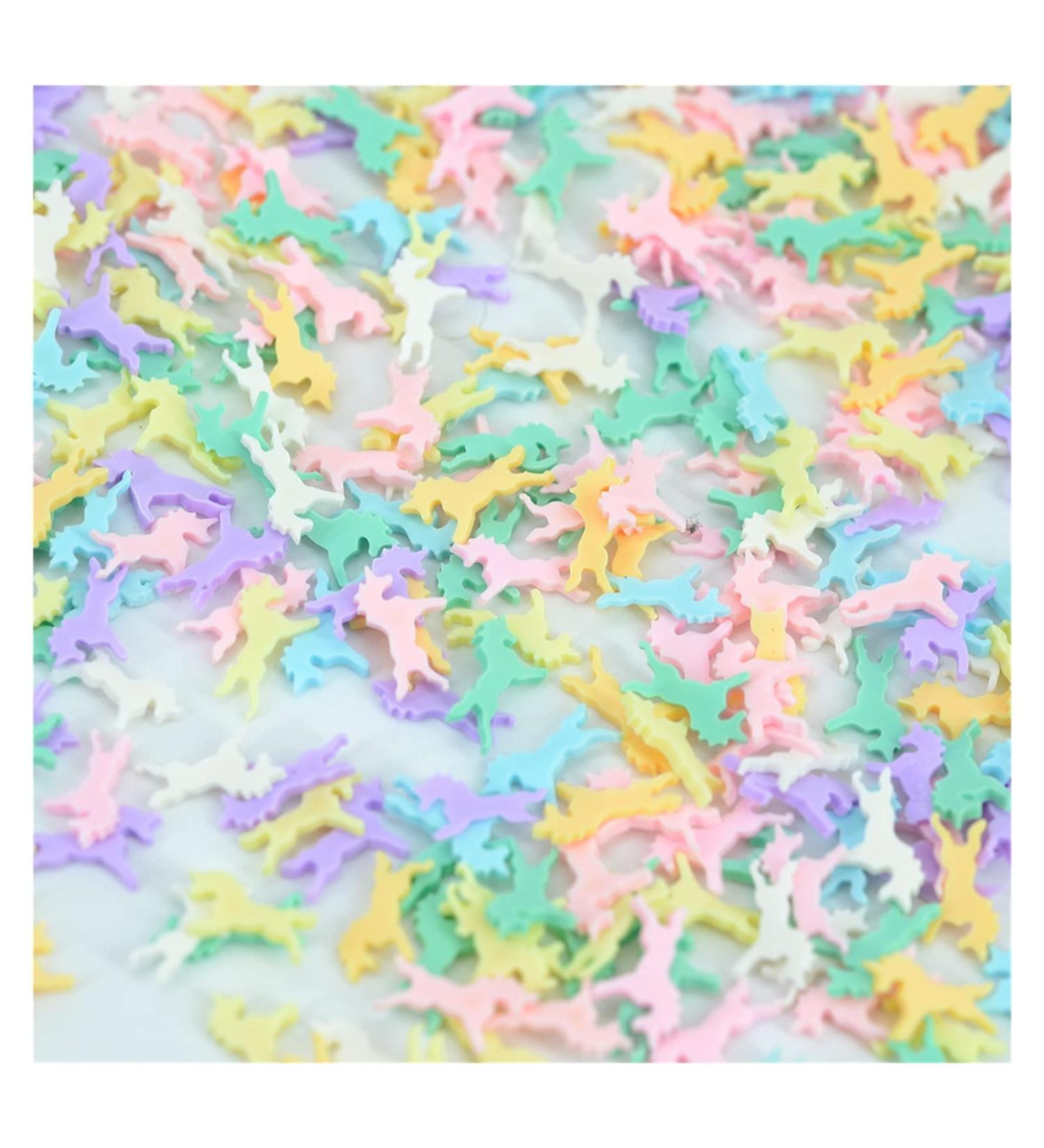 RT 100g/lot Unicorn Slices Polymer Clay Cute Horse Sprinkles for Mobile Decoration Nail Art DIY Crafts Accessories Slime Filling Y420 (Color : 9) - Buy Online on GoSupps.com