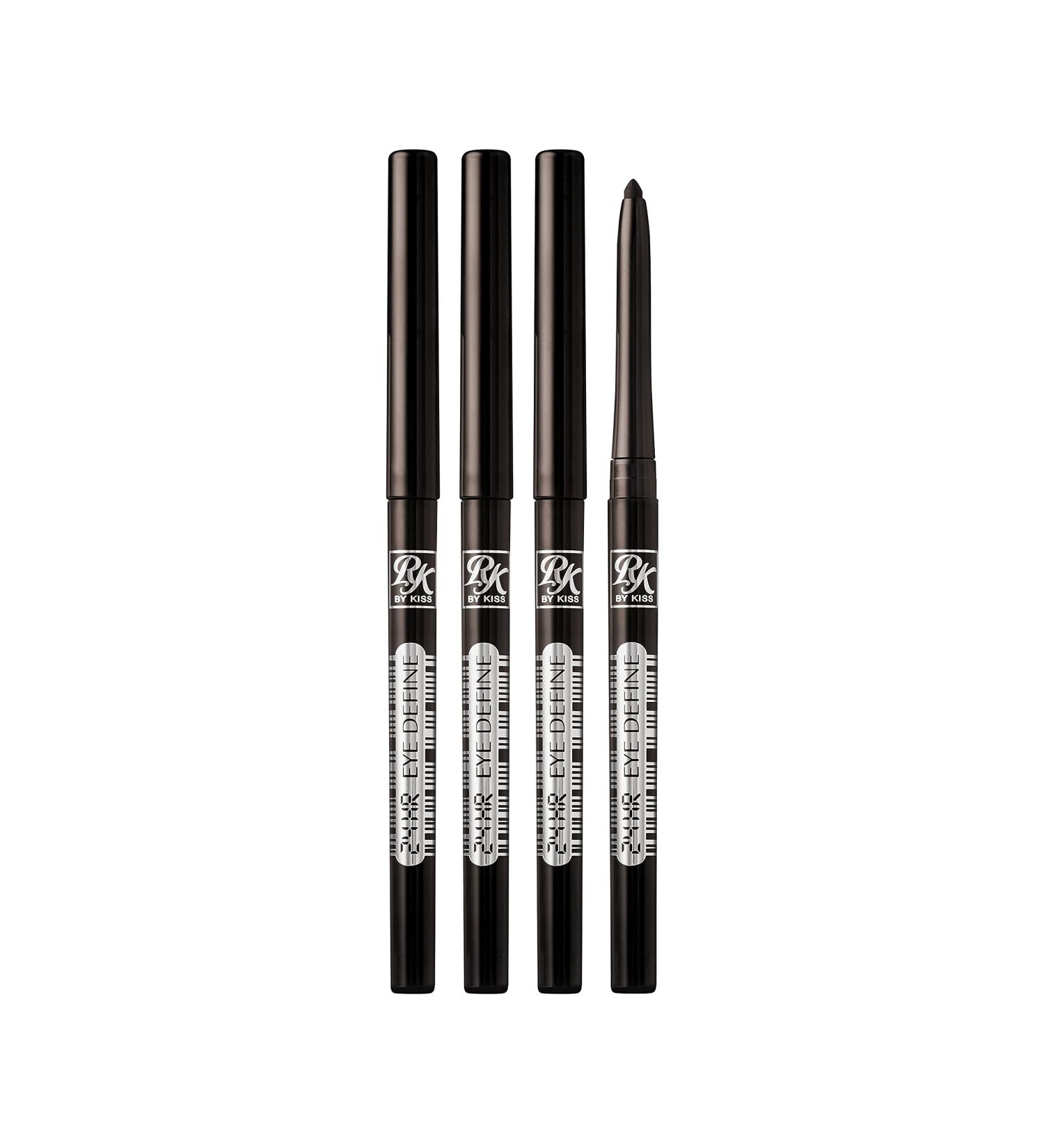 Ruby Kisses Waterproof 24HR Eye Define Eyeliner 4 Count Deep Brown - Long-lasting Eyeliner for Stunning Eyes - Buy Online on GoSupps.com