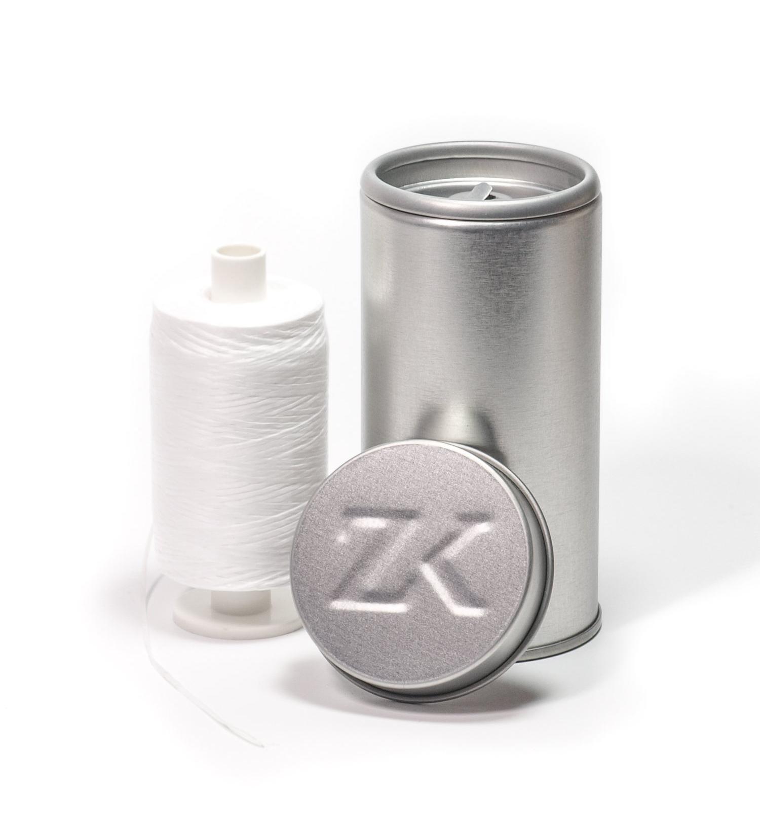 500m PTFE Premium Dental Floss - Tearproof Vegan Fluoride-Free | Family Pack - Protects Against Gingivitis | Refillable Gray Can with Noble Mint - 1000 Applications - Buy Online on GoSupps.com