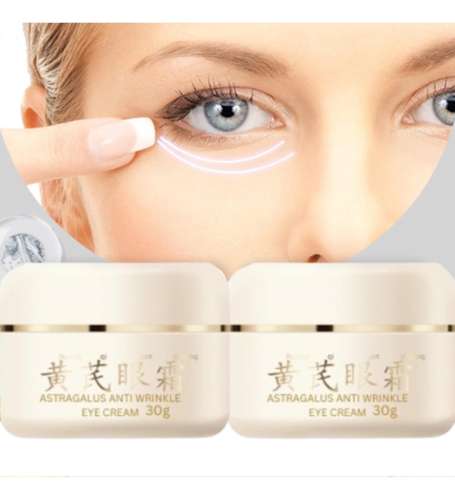 Season Kiss Natural Eye Cream Emollient Astragalus (2 PCS) 30g Moisturizing Wrinkle Firming Under Eey Cream For Women Men Senstive All Skin - Buy Online on GoSupps.com