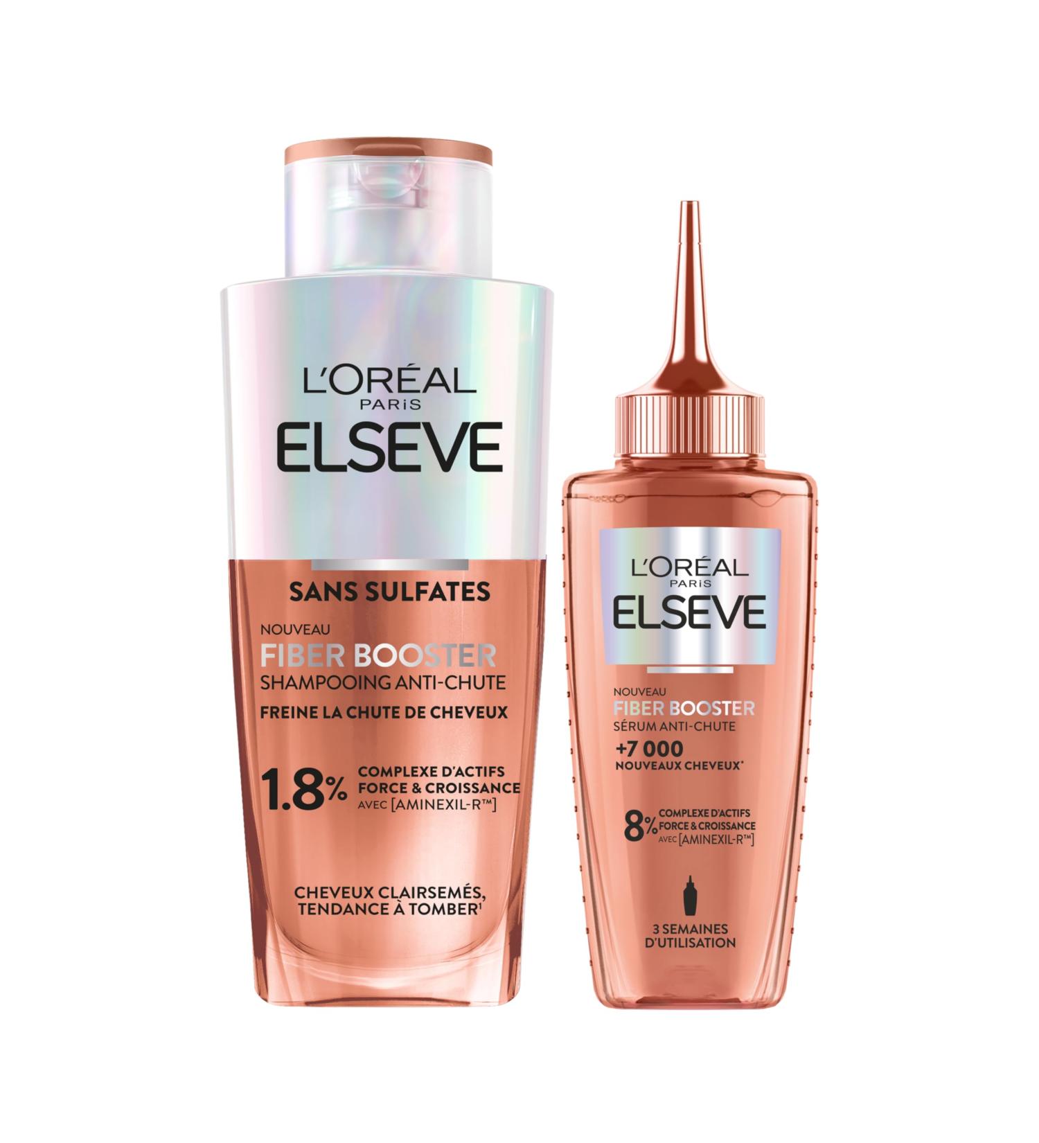 L'Oreal Paris L'Or al Paris Fiber Booster Anti-Loss Protocol Stimulates Existing Hair Growth Increases Hair Density Men and Women
