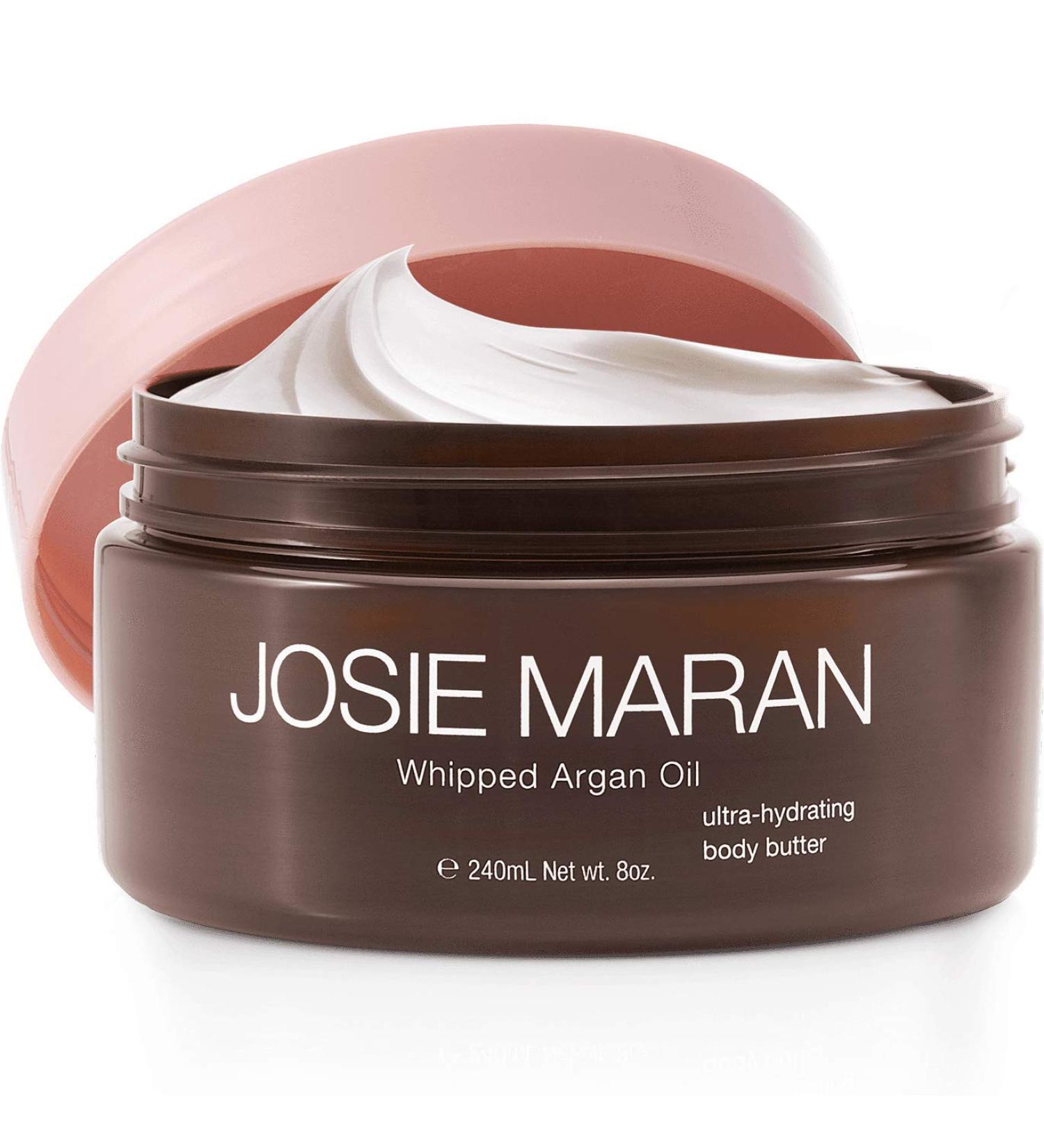 Josie Maran Sweet Citrus Whipped Argan Oil Body Butter - Lightweight Nourishment for Soft, Hydrated Skin - 8.0oz - Buy Online on GoSupps.com