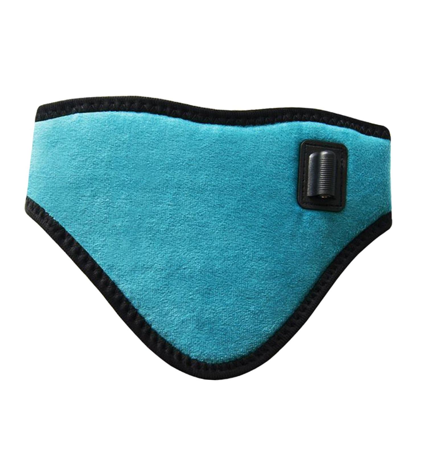 Amagogo Heated Neck Support - Portable Heating Pad for Relaxed Neck Muscles | Ideal for Home Use - Blue - Buy Online on GoSupps.com