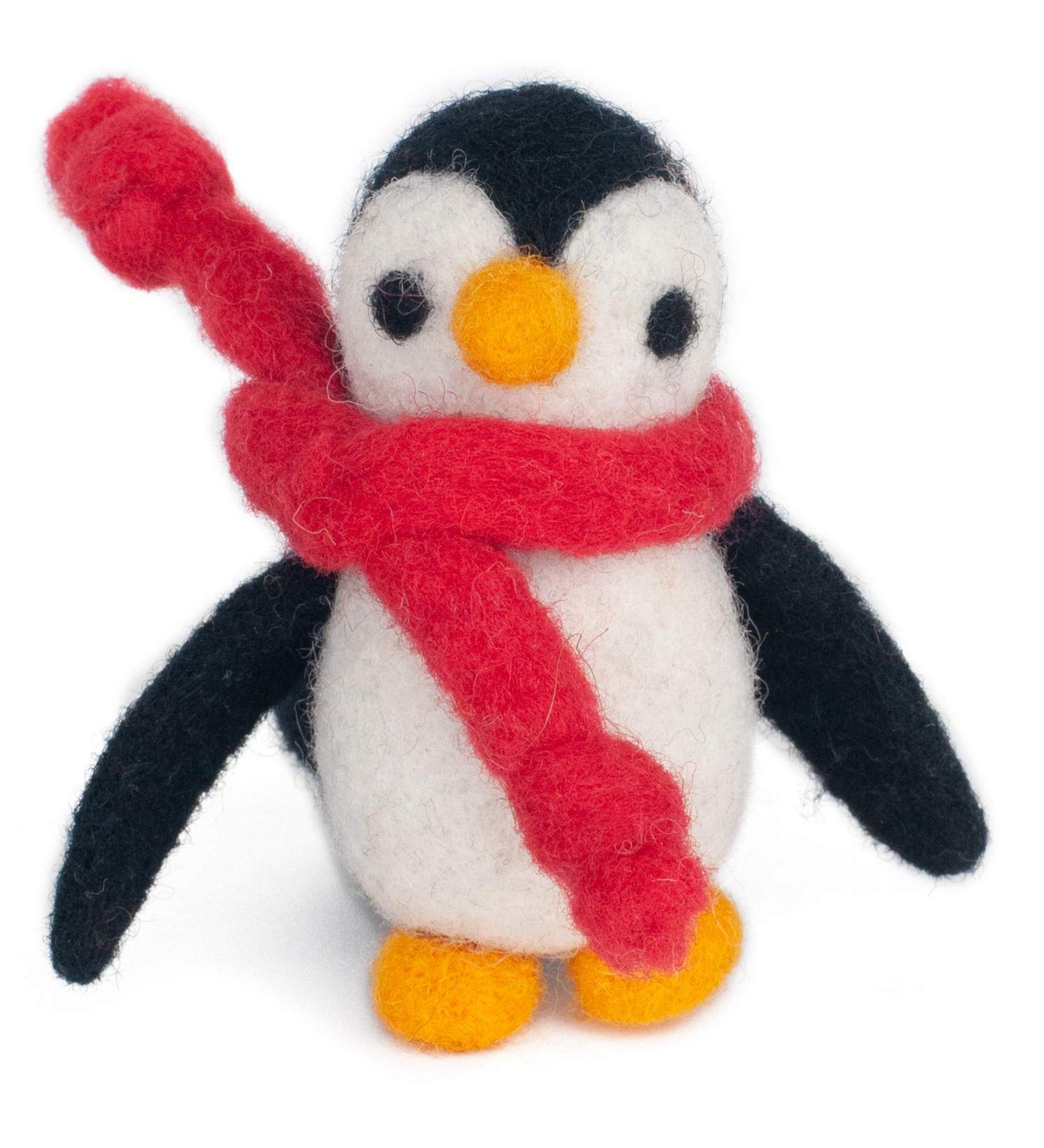 Penguin Needle Felting Kit | Felt Animals DIY Craft | 2.5'' x 2.5'' Dimensions - Buy Online on GoSupps.com