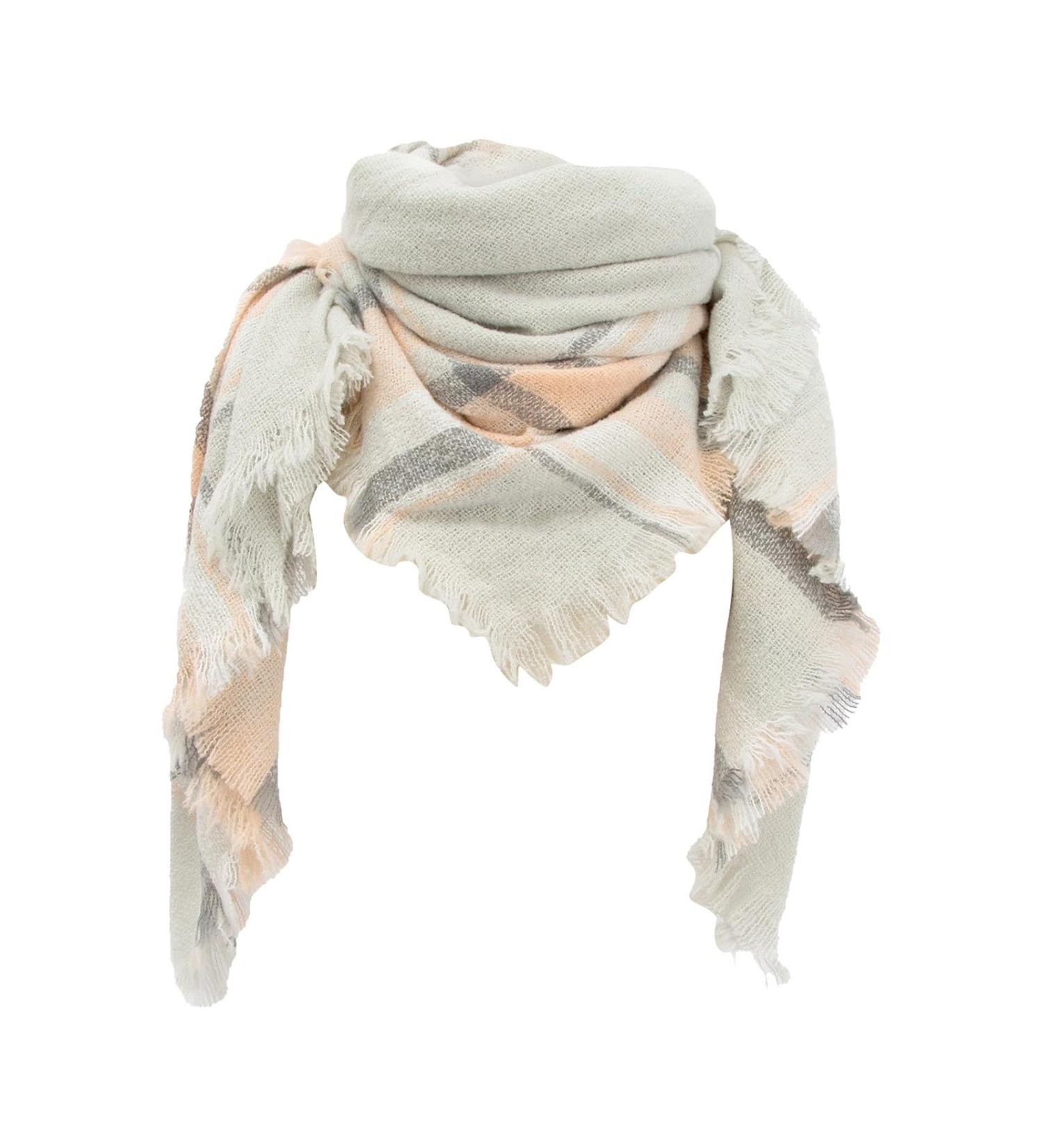Buy HANXIULIN Women's Cotton Cashmere Triangular Scarf Multi-Purpose Gray Scarf for All Seasons Stylish & Versatile Women's Accessories - Buy Online on GoSupps.com